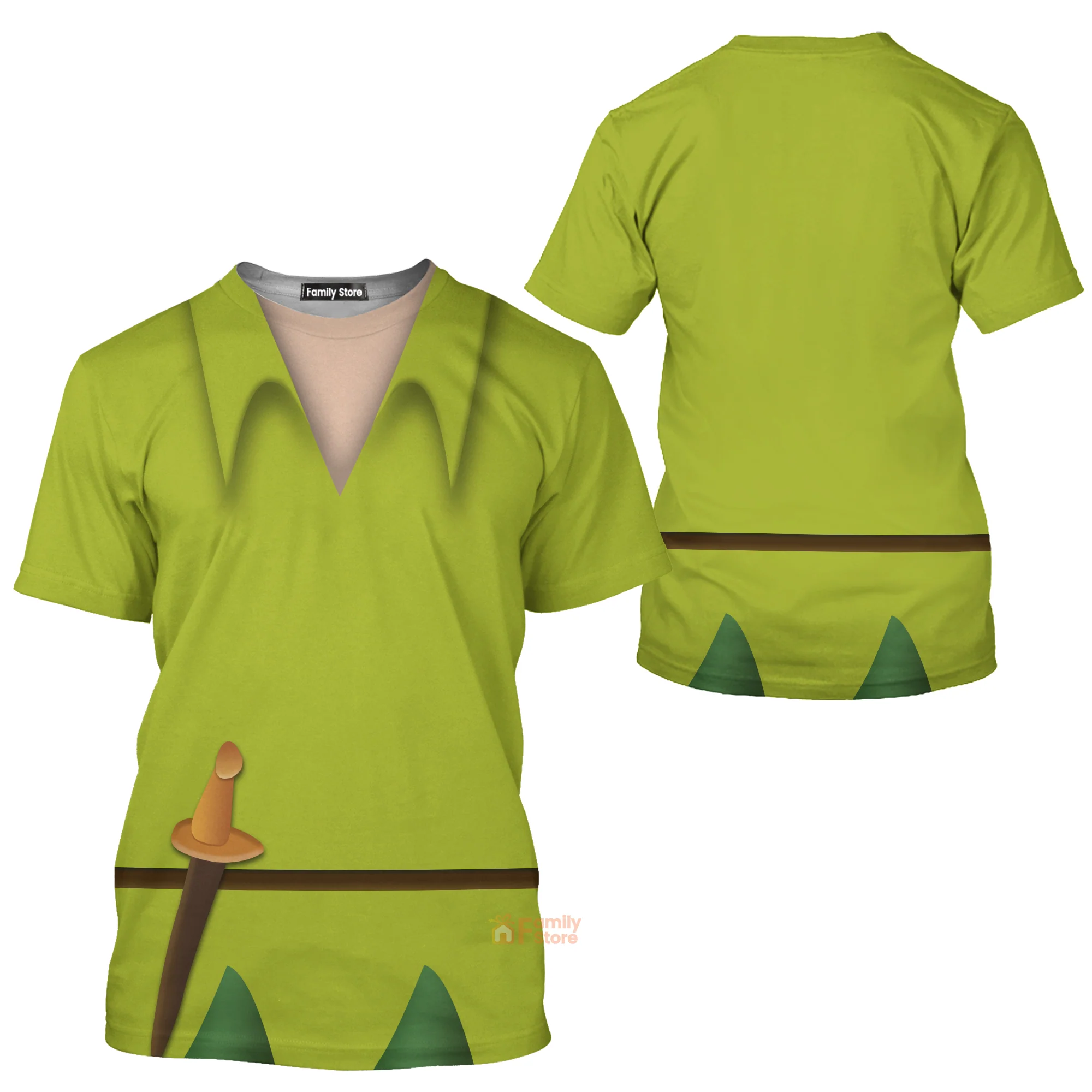 Peter Pan Peter Pan Costume T-Shirt - Image 3