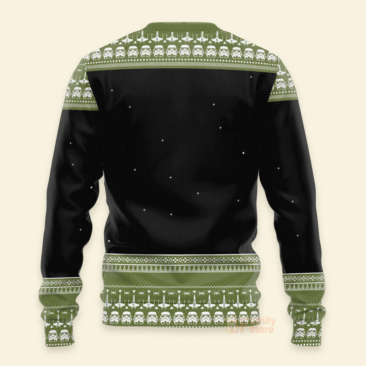 Pew Pew It's Christmas Stwa - Personalized Ugly Sweatshirt - Gift for Dad, Grandpa, Husband CL08 NH96 - Image 5