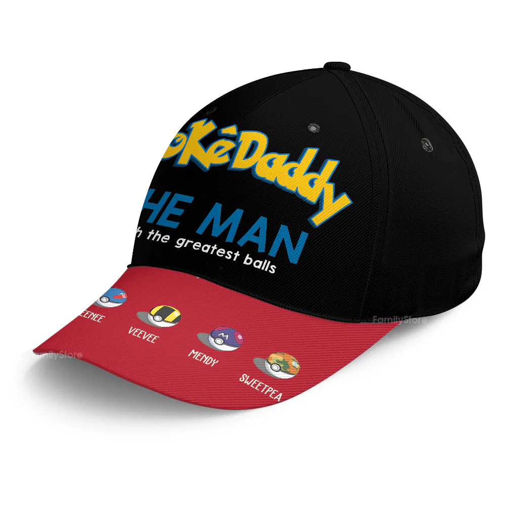 PoMo The Man With The Greatest Balls - Personalized Classic Cap - Gift For Dad, Husband, Fathers Day - CL10 NA94 - Image 6