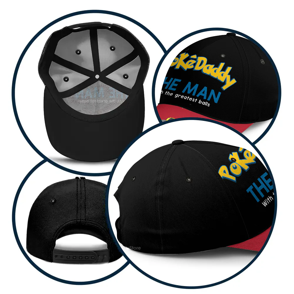 PoMo The Man With The Greatest Balls - Personalized Classic Cap - Gift For Dad, Husband, Fathers Day - CL10 NA94 - Image 8
