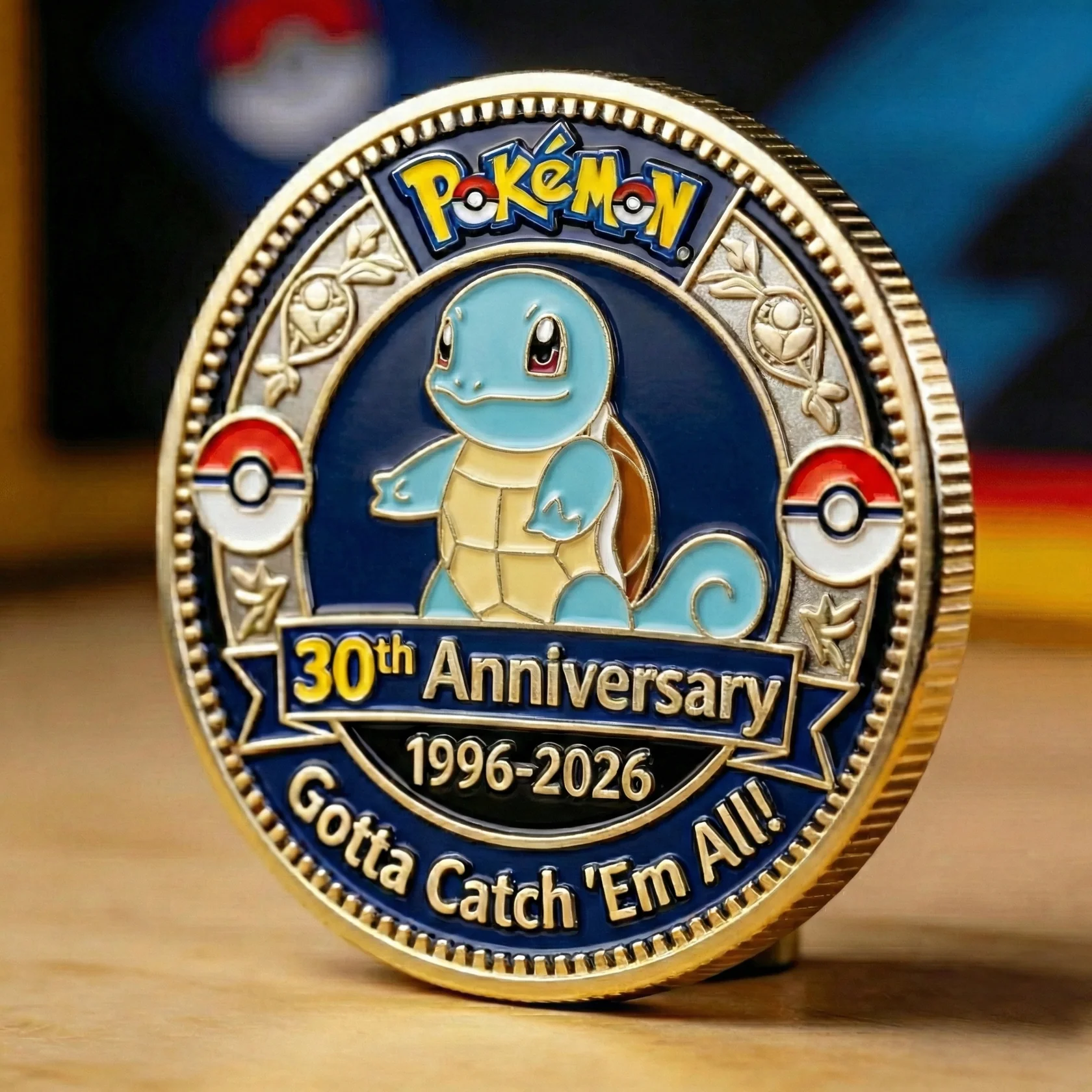 PoMo 30th Anniversary Gotta Catch 'Em All - Personalized Printed Commemorative Coin - Gift For Movie Fans HH01 - Image 6