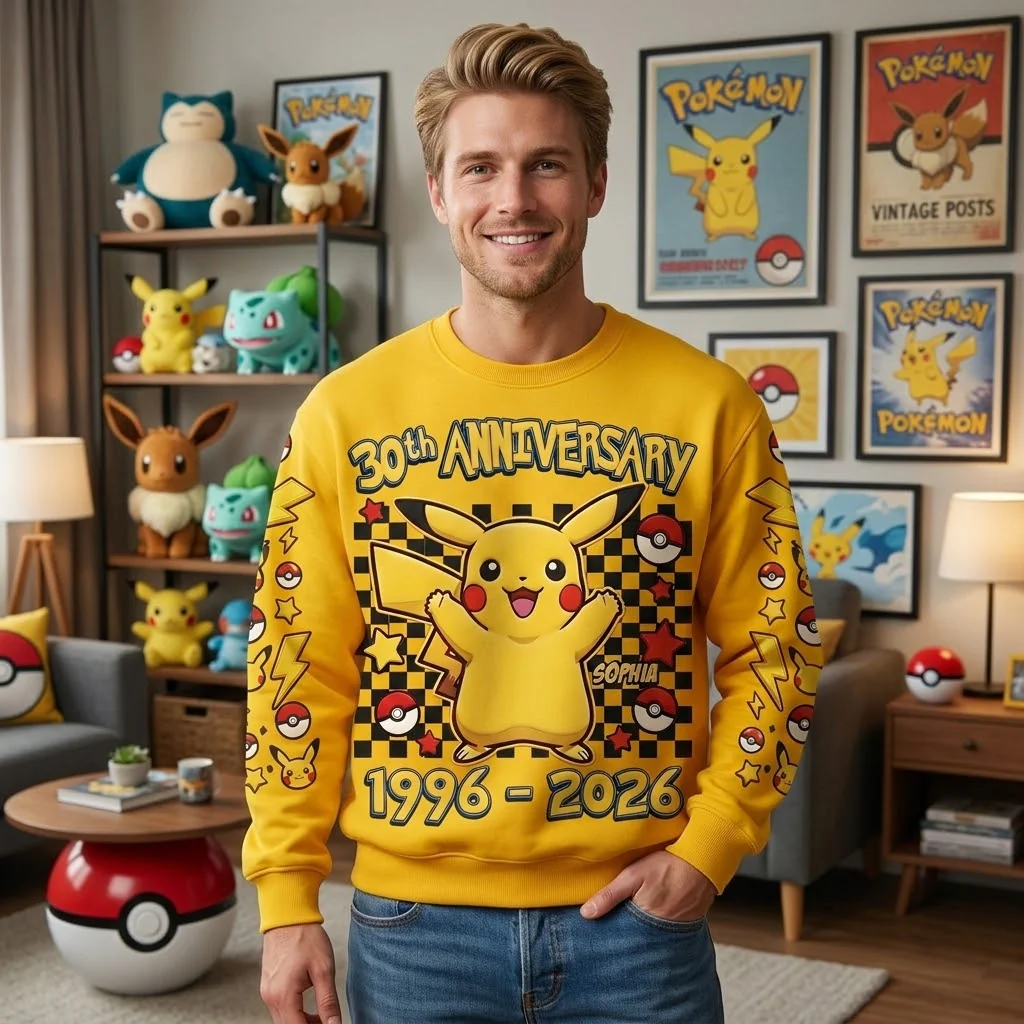 PoMo Celebrate 30th Anniversary - Personalized All Over Shirt - Gift For Movie Fans NL122 - Image 3
