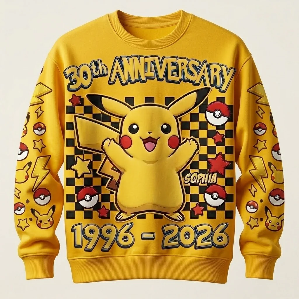 PoMo Celebrate 30th Anniversary - Personalized All Over Shirt - Gift For Movie Fans NL122 - Image 4