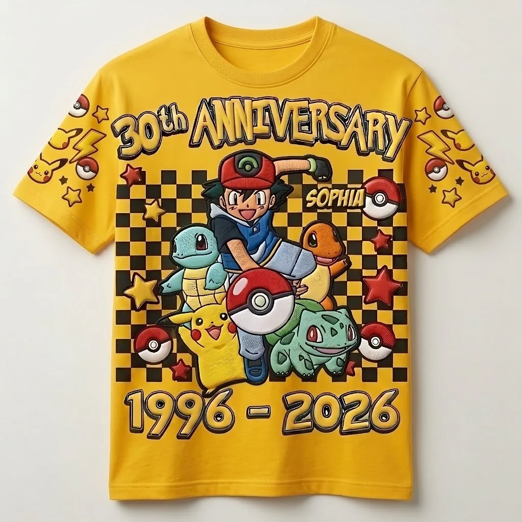 PoMo Celebrate 30th Anniversary - Personalized All Over Shirt - Gift For Movie Fans NL122 - Image 4