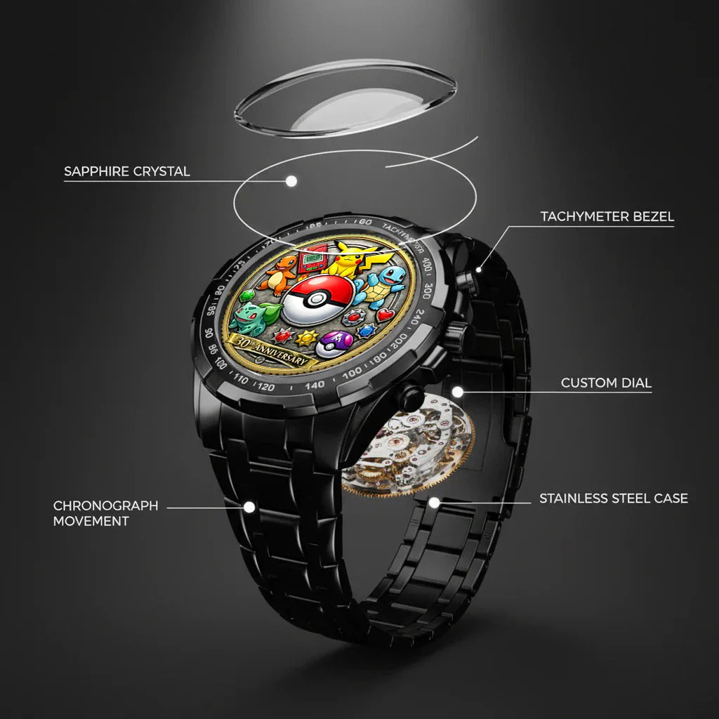 PoMo Celebrate 30th Anniversary - Personalized Hand Watch - Gift For Movie Fans HH01 - Image 2