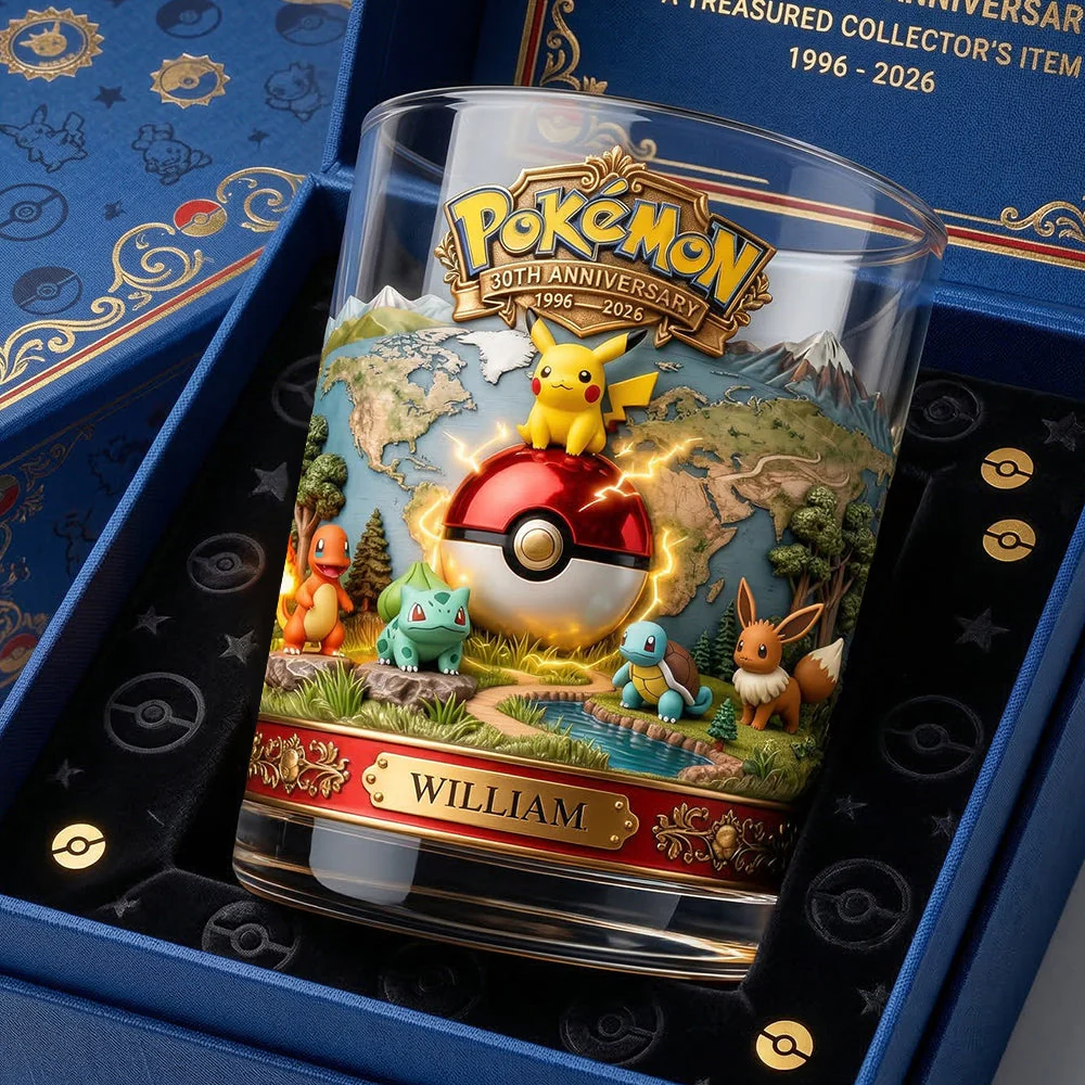 PoMo Celebrate 30th Anniversary - Personalized Whiskey Glass - Gift For Movie Fans NL122 - Image 2