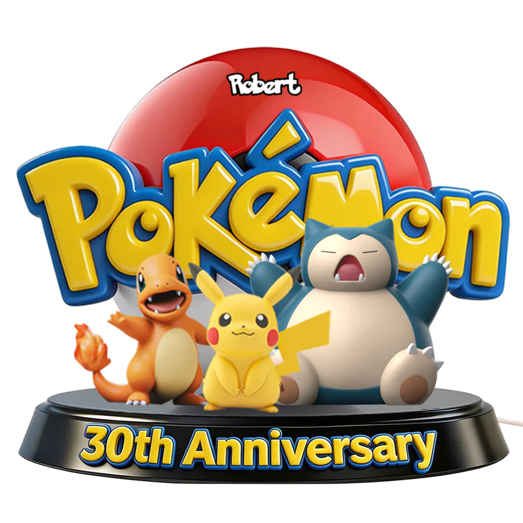 PoMo Friends Celebrate 30th Anniversary - Personalized Custom Shaped Acrylic Light Box - Gift For Movie Fans HH01 - Image 4