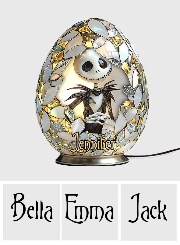 Spooky Easter Egg - Personalized Custom Shape Acrylic Light Box - Gift For Movie Fans HH01 - Image 5