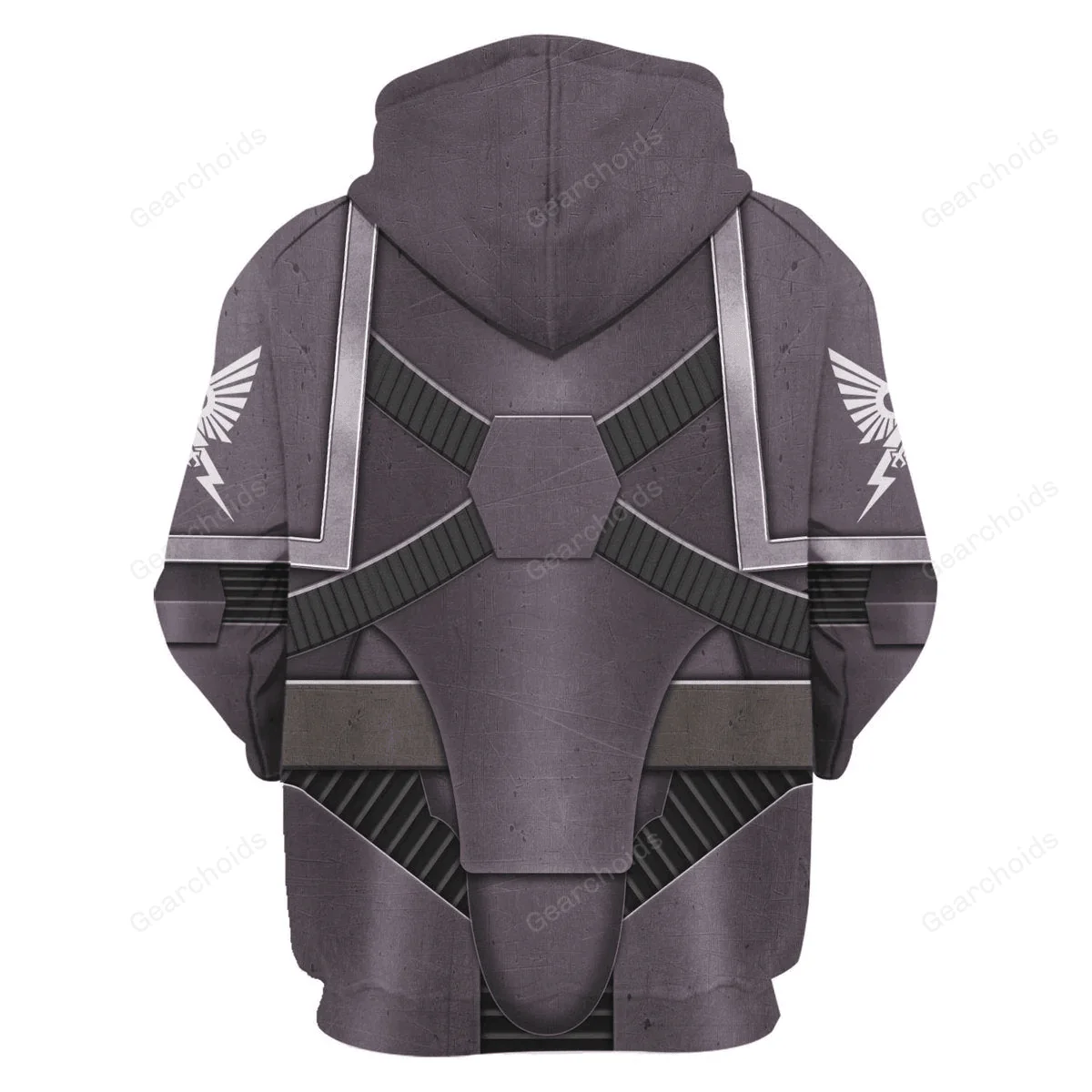 Pre-Heresy Black Templars In Mark IV Maximus Power Armor - Costume Cosplay Hoodie Sweatshirt Sweatpants CSWRH190 - Image 4