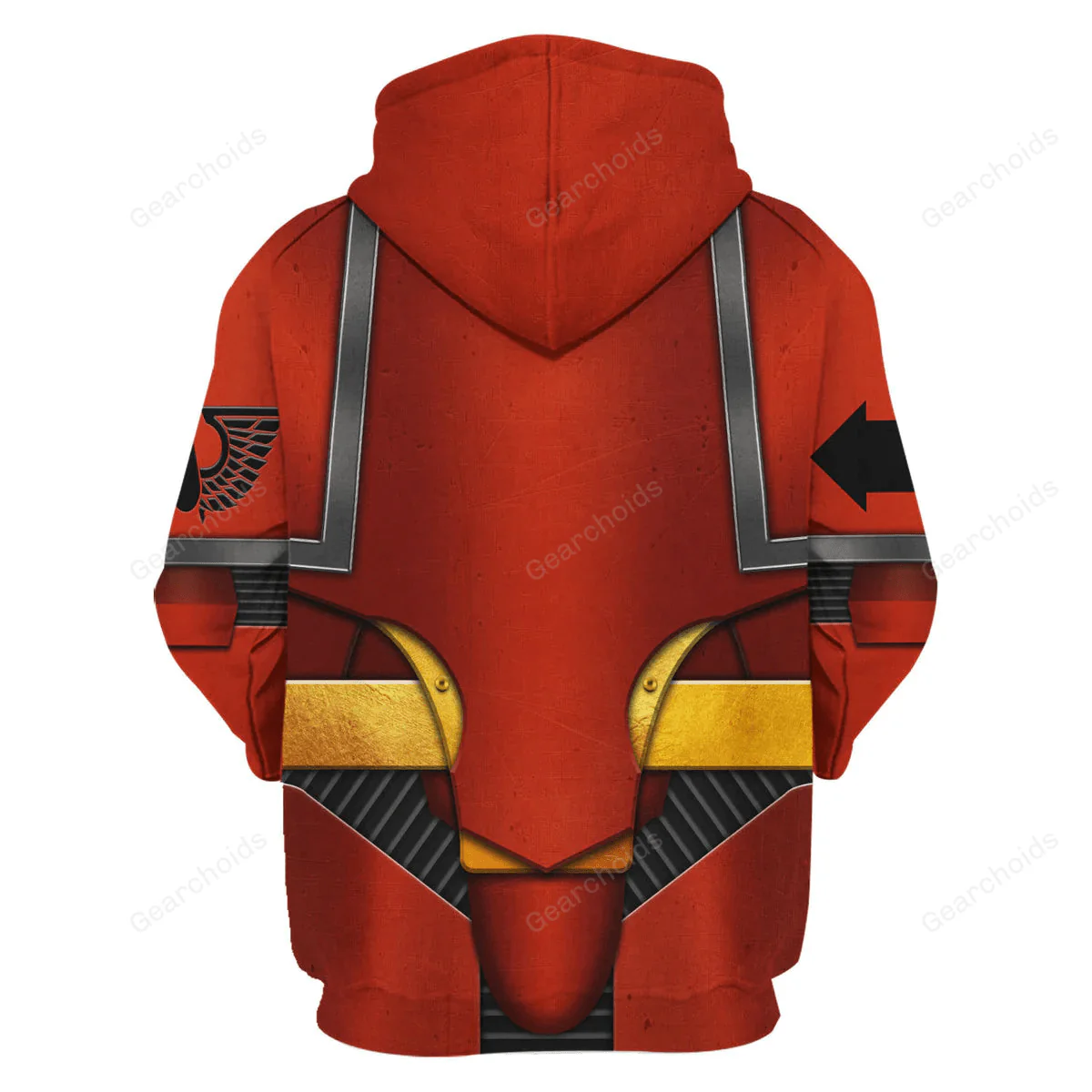 Pre-Heresy Blood Angels in Mark IV Maximus Power Armor - Costume Cosplay Hoodie Sweatshirt Sweatpants CSWRH192 - Image 4