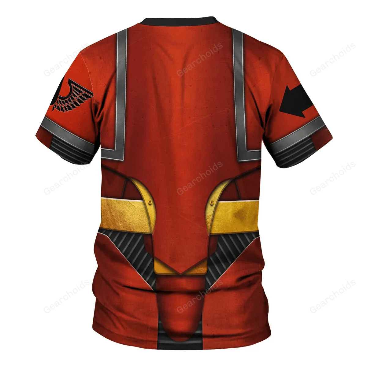 Pre-Heresy Blood Angels in Mark IV Maximus Power Armor - Costume Cosplay T-shirt CSWRH192 - Image 2