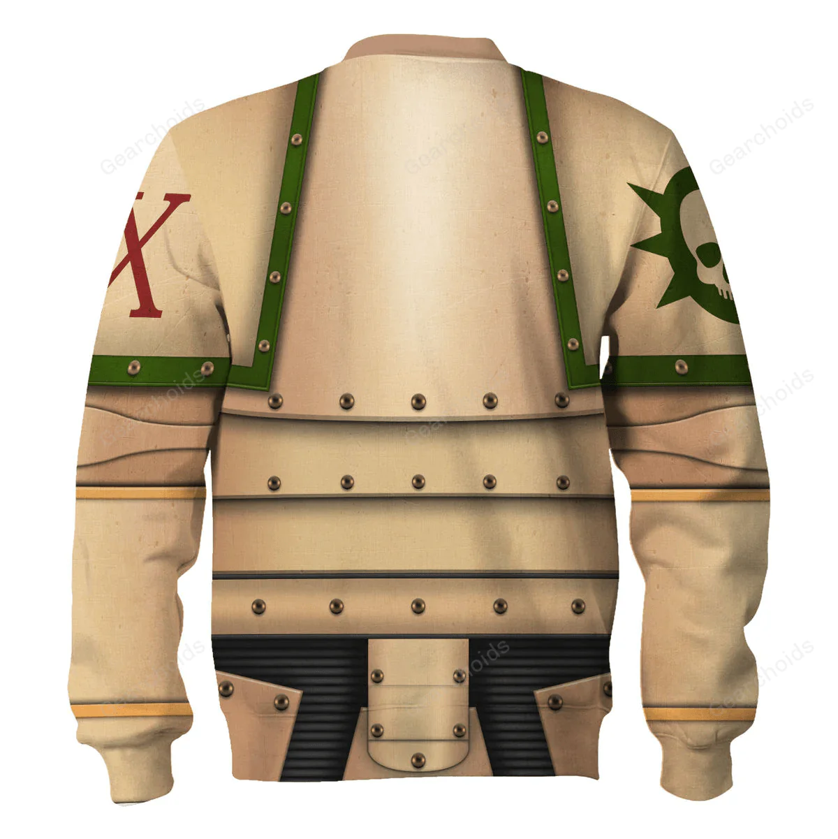 Pre-Heresy Death Guard Legion Colour Scheme - Costume Cosplay Hoodie Sweatshirt Sweatpants CSWRH080 - Image 8
