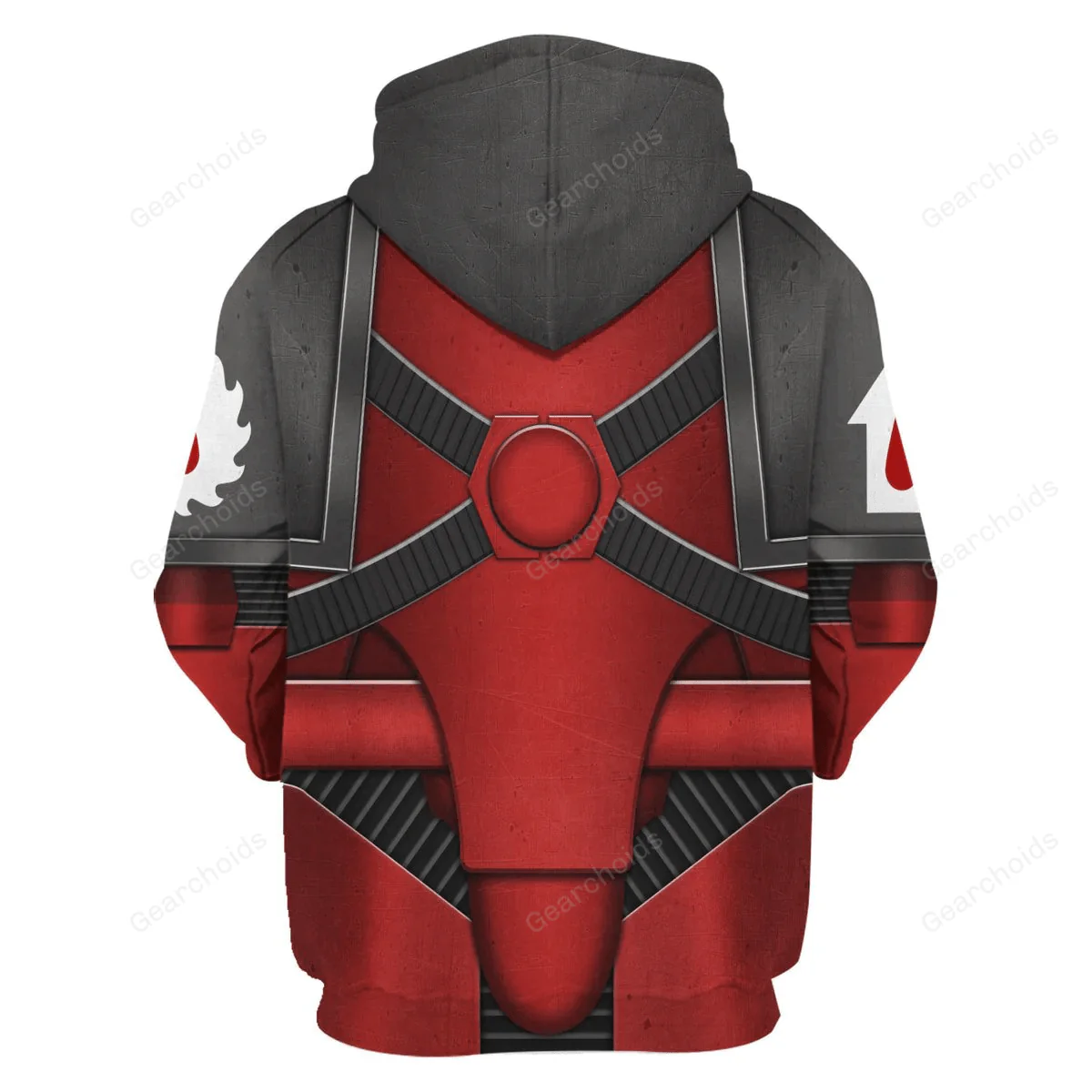 Pre-Heresy Flesh Tearers in Mark IV Maximus - Costume Cosplay Hoodie Sweatshirt Sweatpants CSWRH189 - Image 4