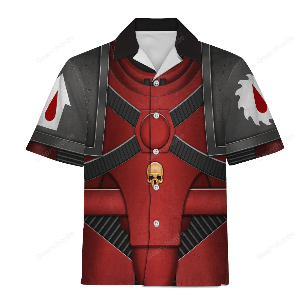 Pre-Heresy Flesh Tearers in Mark IV Maximus - Costume Cosplay Hoodie Sweatshirt Sweatpants CSWRH189 - Image 9