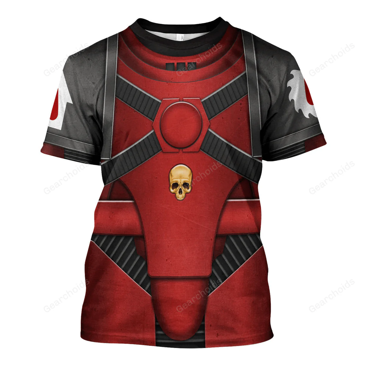 Pre-Heresy Flesh Tearers In Mark IV Maximus Power Armor - Costume Cosplay T-shirt CSWRH189