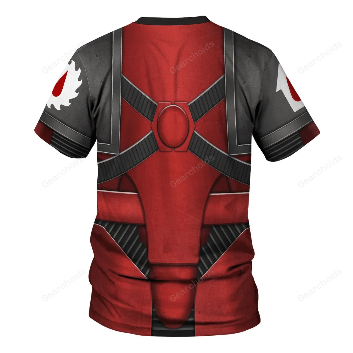 Pre-Heresy Flesh Tearers In Mark IV Maximus Power Armor - Costume Cosplay T-shirt CSWRH189 - Image 2