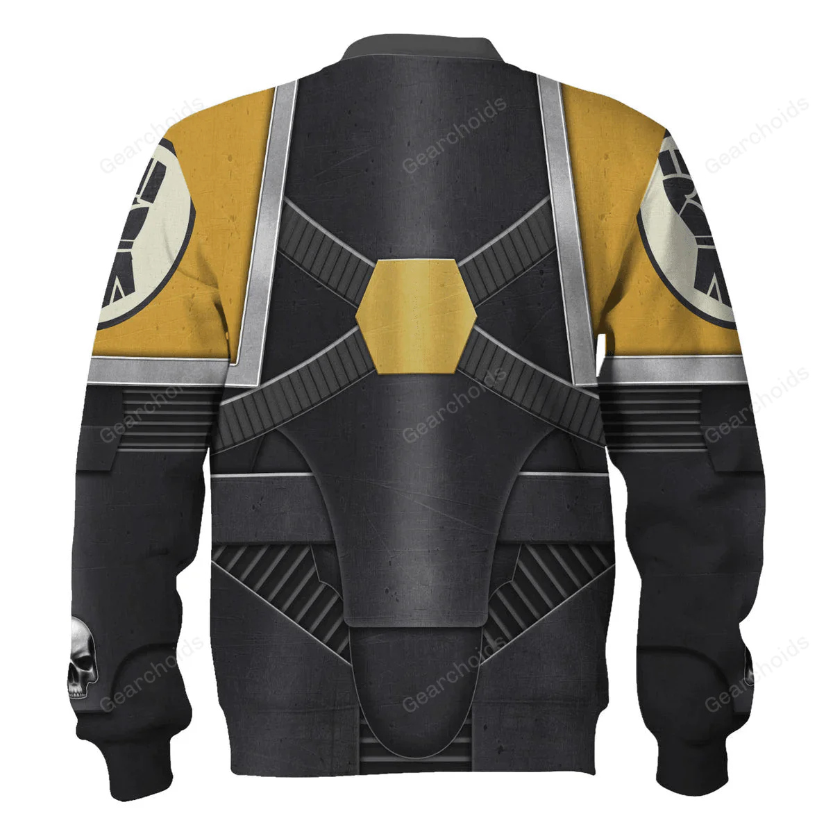 Pre-Heresy Imperial Fists in Mark IV Maximus Power Armor - Costume Cosplay Hoodie Sweatshirt Sweatpants CSWRH183 - Image 6