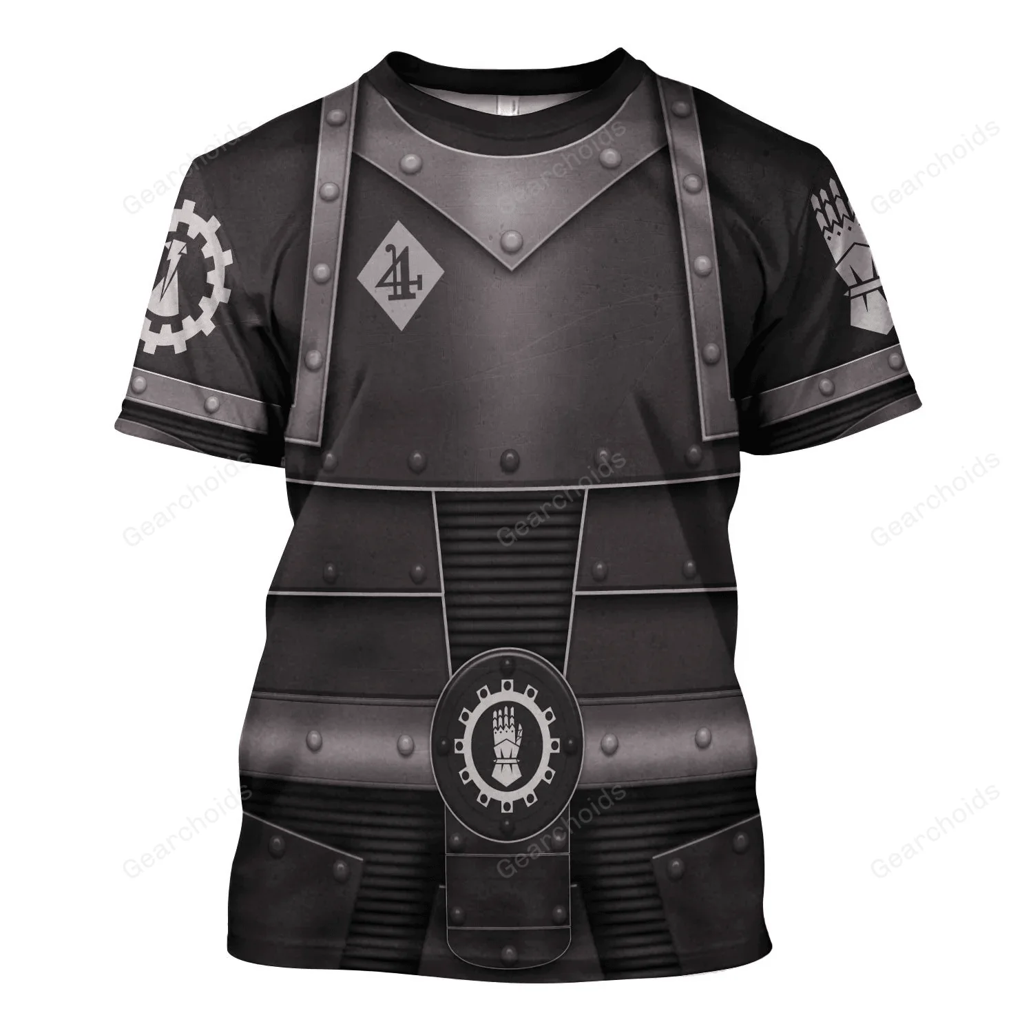 Pre-Heresy Iron Hands In Mark II Crusade - Costume Cosplay Hoodie Sweatshirt Sweatpants CSWRH147 - Image 11