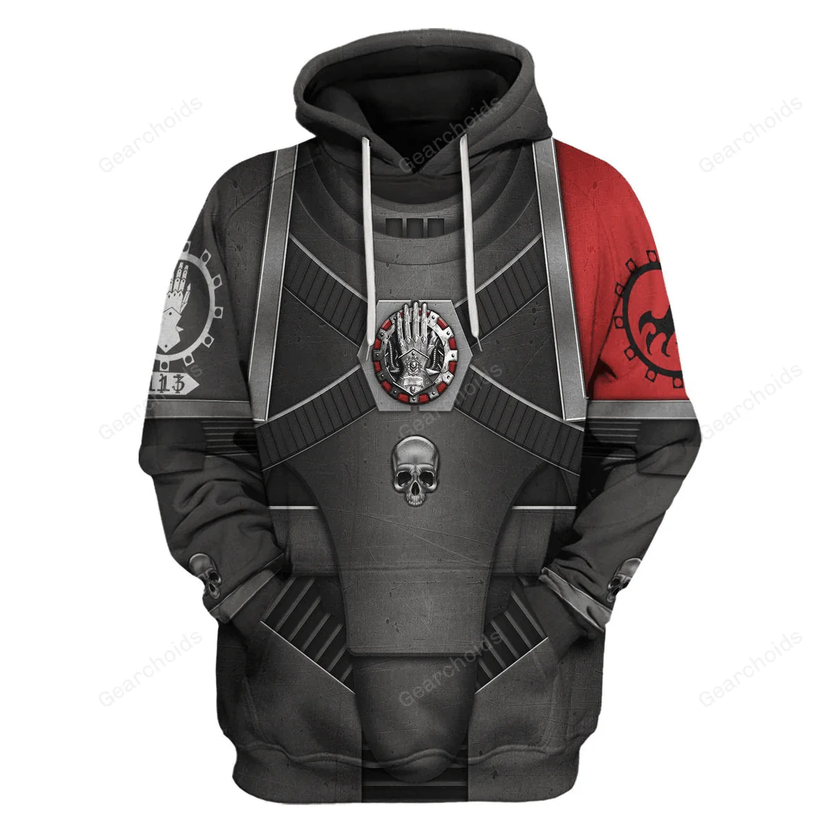 Pre-Heresy Iron Hands In Mark IV Maximus Power Armor - Costume Cosplay Hoodie Sweatshirt Sweatpants CSWRH182 - Image 2