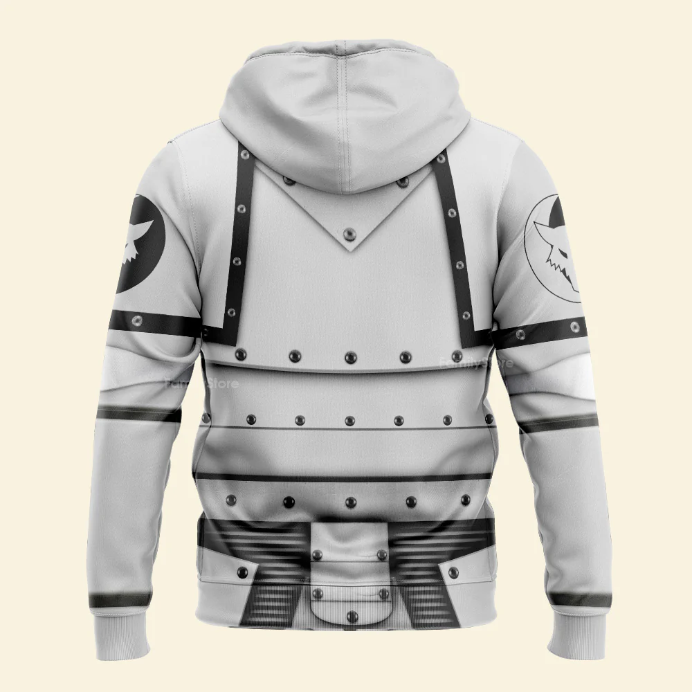 Pre-Heresy Luna Wolves Legion Colour Scheme - Costume Cosplay Hoodie Sweatshirt Sweatpants CSWRH017 - Image 5