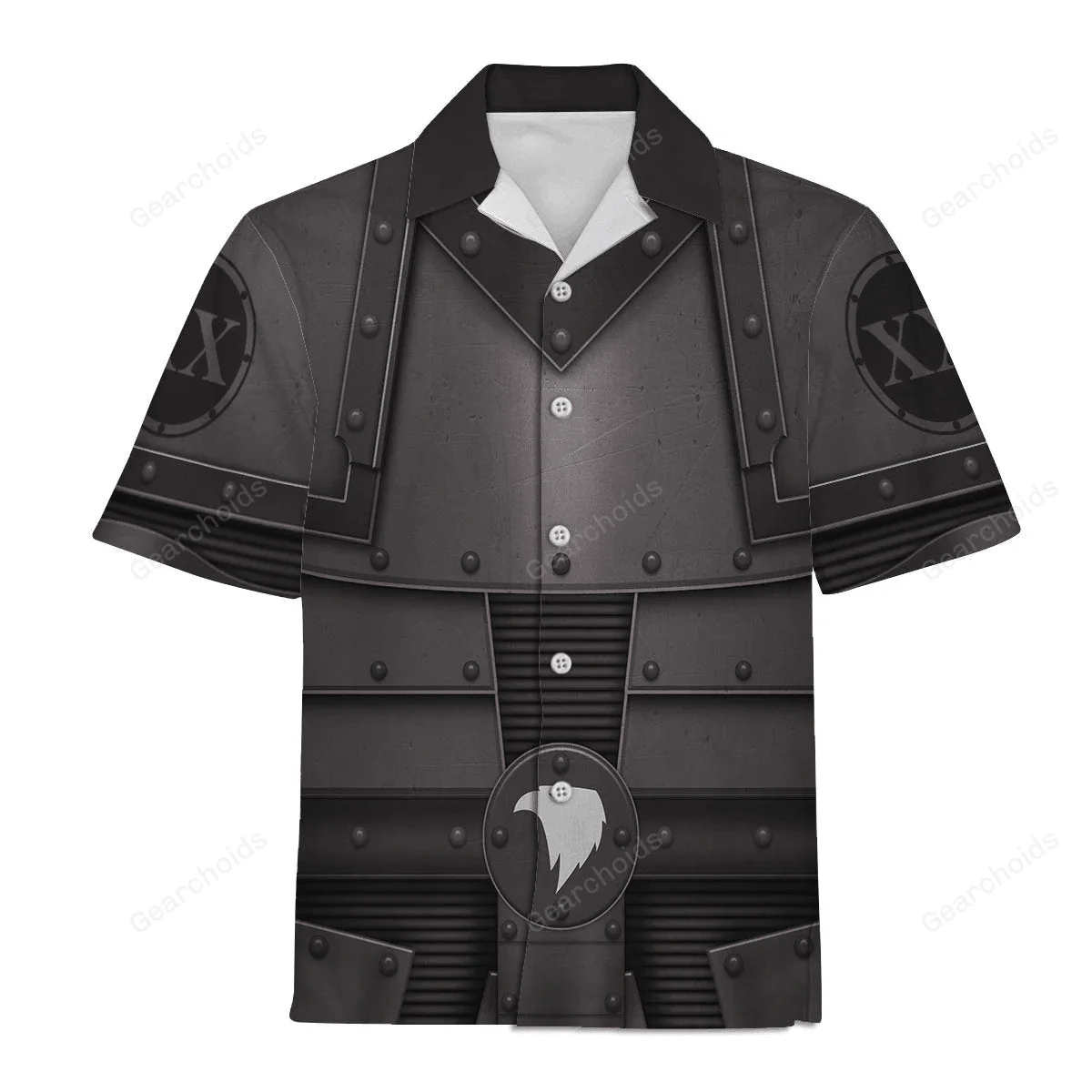 Pre-Heresy Raven Guard in Mark II Crusade - Costume Cosplay Hawaiian Shirt CSWRH154