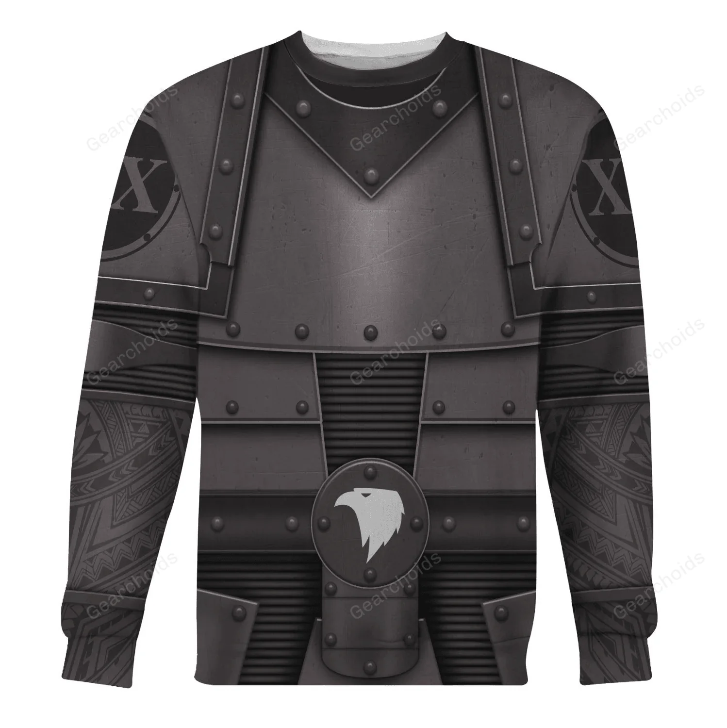 Pre-Heresy Raven Guard In Mark II Crusade - Costume Cosplay Hoodie Sweatshirt Sweatpants CSWRH154 - Image 5
