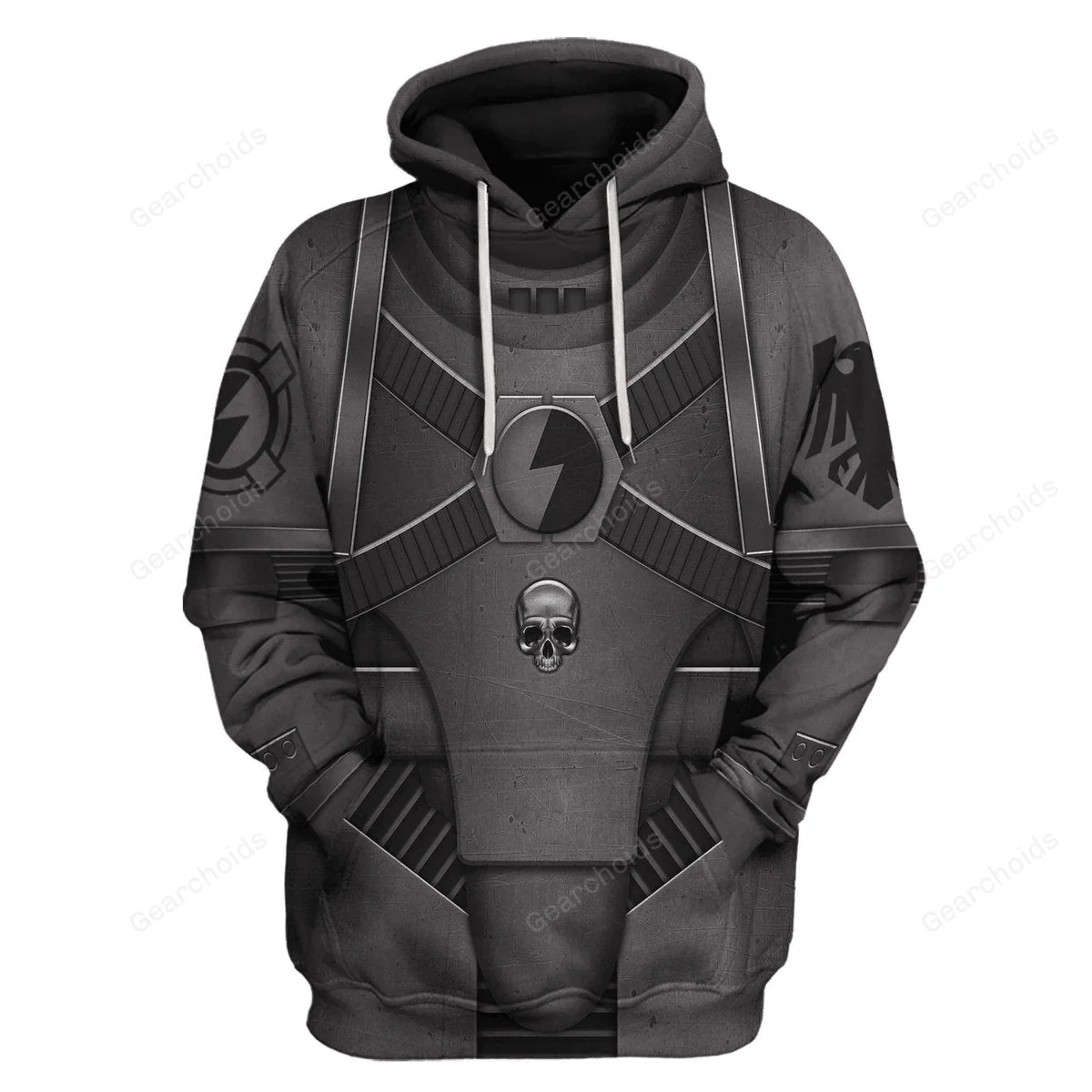 Pre-Heresy Raven Guard In Mark IV Maximus Power Armor - Costume Cosplay Hoodie Sweatshirt Sweatpants CSWRH188 - Image 2