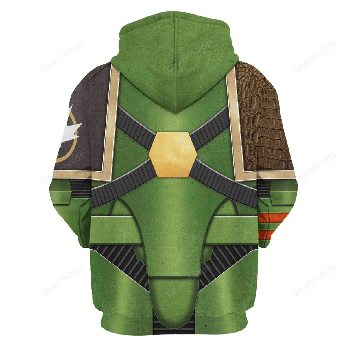 Pre-Heresy Salamanders In Mark IV Maximus Power Armor - Costume Cosplay Hoodie Sweatshirt Sweatpants CSWRH023 - Image 4