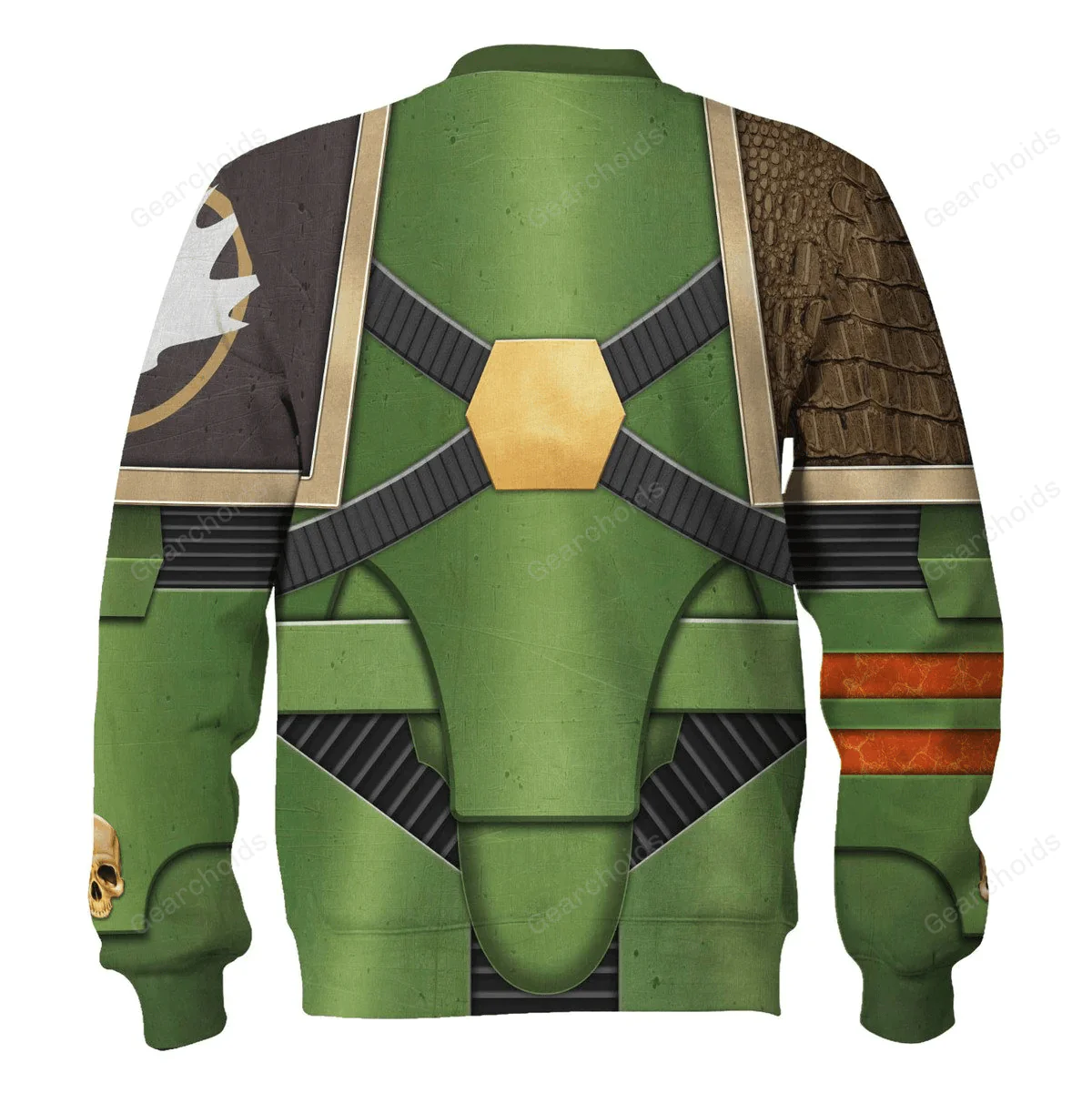 Pre-Heresy Salamanders In Mark IV Maximus Power Armor - Costume Cosplay Hoodie Sweatshirt Sweatpants CSWRH023 - Image 6