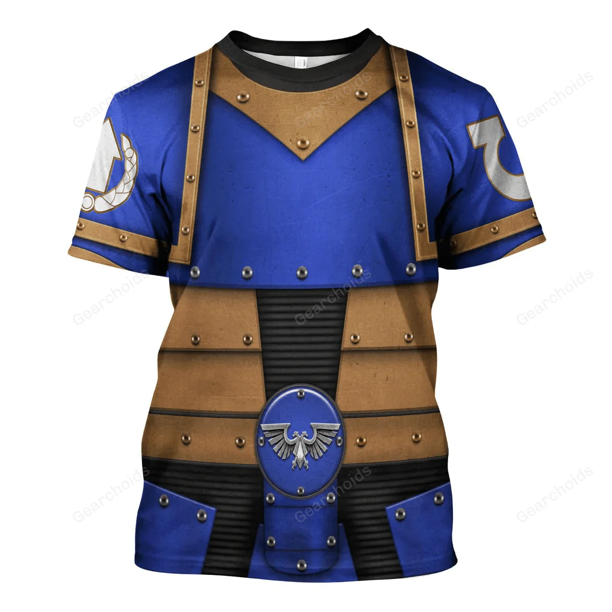 Pre-Heresy Ultramarines Legion In Mark II Crusade - Costume Cosplay T-shirt CSWRH151