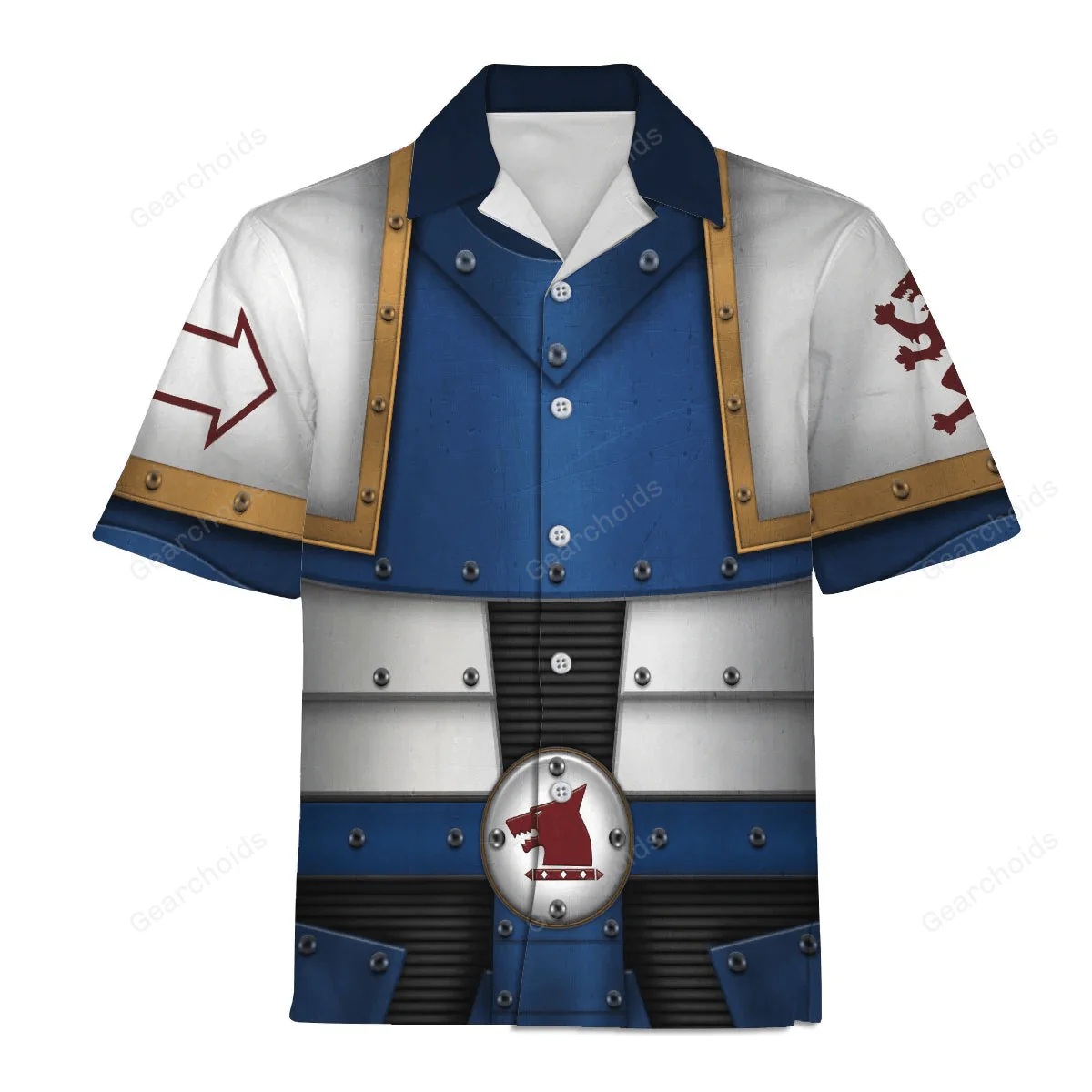 Pre-Heresy War Hounds Legion Colour Scheme - Costume Cosplay Hoodie Sweatshirt Sweatpants CSWRH069 - Image 11