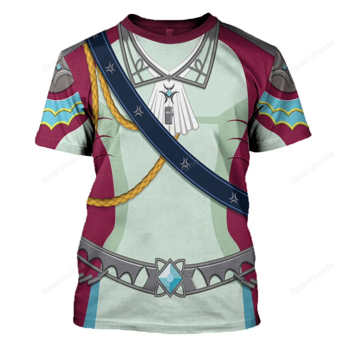 Prince Sidon Zelda Hoodie Sweatshirt Sweatpants ZDHS46 - Image 9