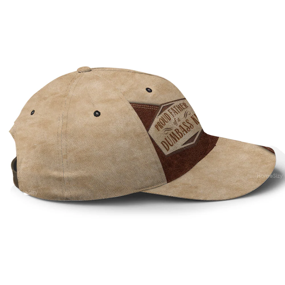 Proud Father - Personalized Classic Cap - Gift For Dad, Grandpa, Father's Day | CL50 NA94 - Image 5