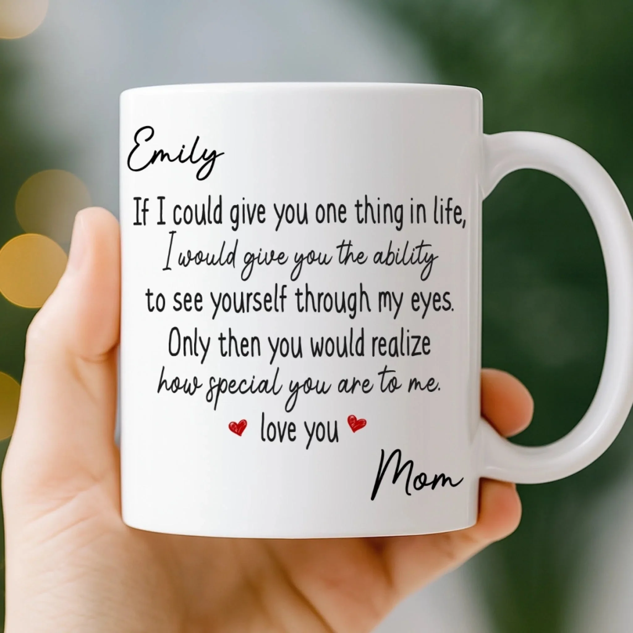 Proud Of You Every Day - Personalized Ceramic Mug - Gift For Mom, Mother's Day | GR25 HN02 - Image 2