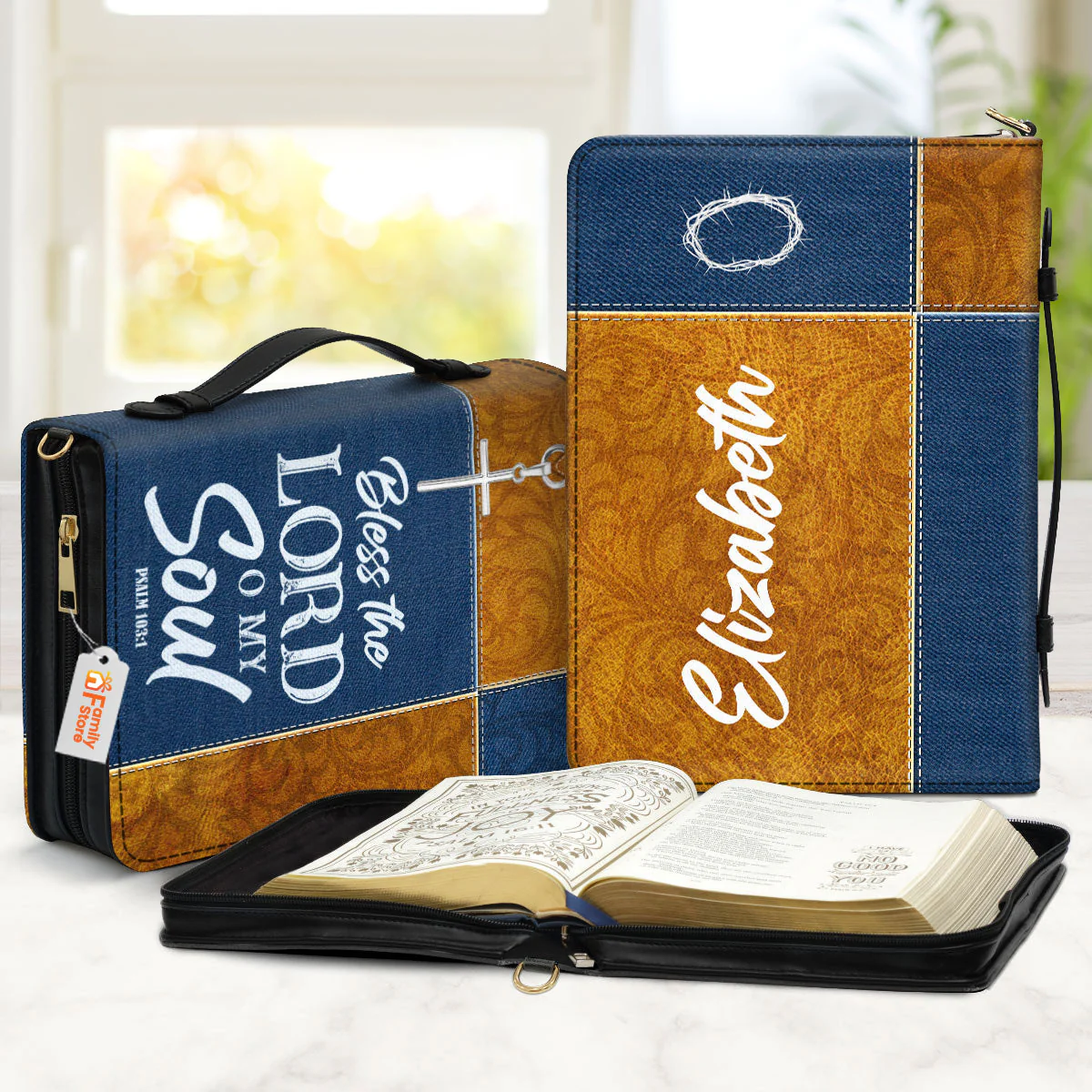 Psalm 1031 Bless The Lord O My Soul - Personalized Bible Covers - AT4081314 - Image 2