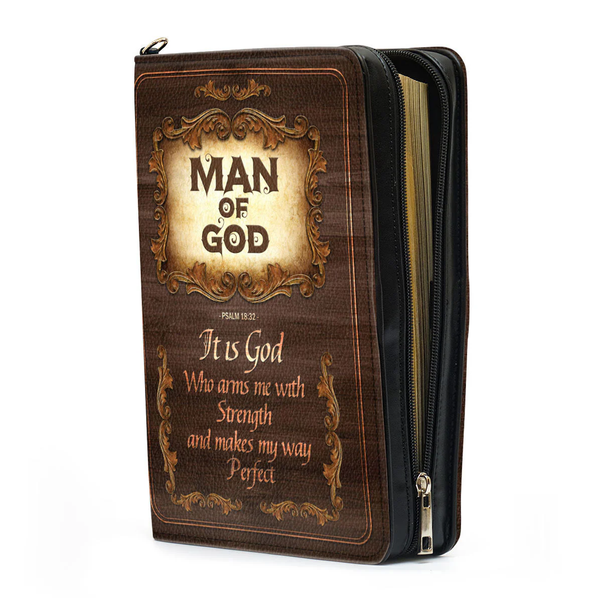 Psalm 1832 Man Of God - Thoughtful Gift For Christians - Personalized Bible Covers - AT40821428 - Image 4