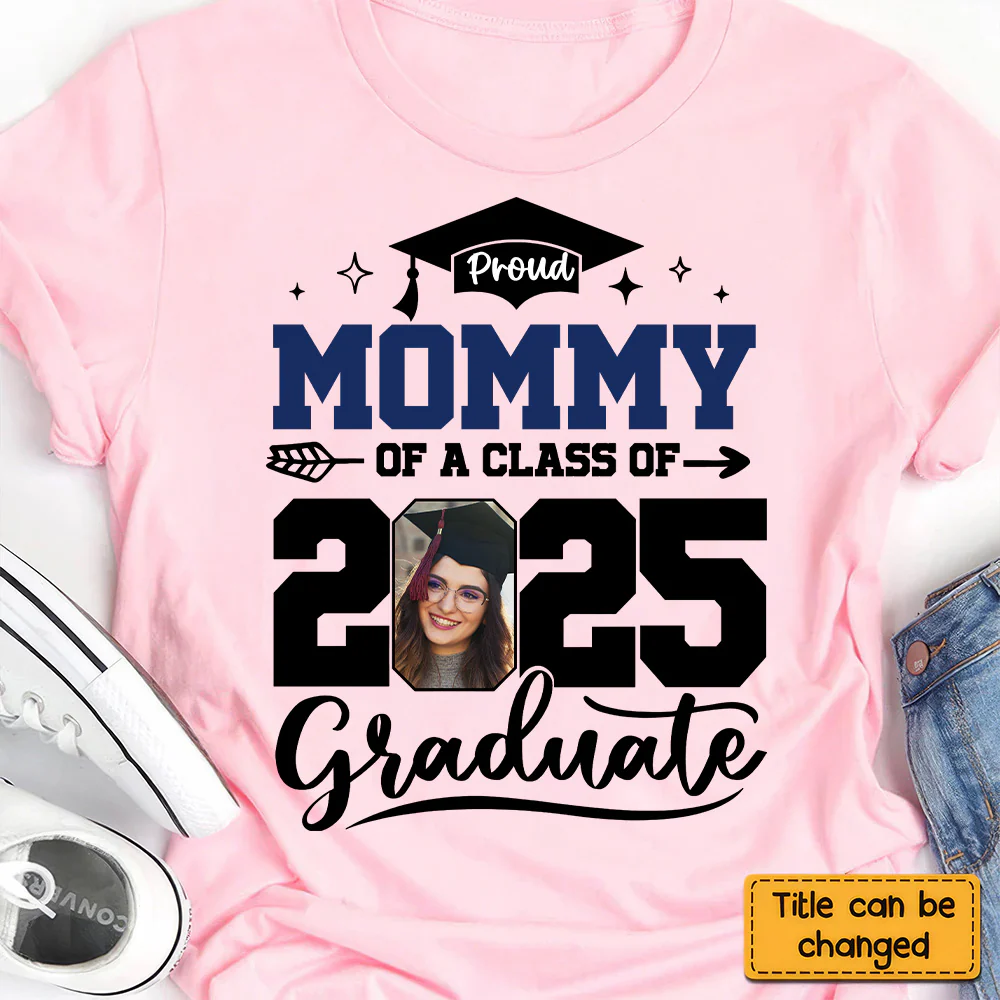 PT Custom Photo So Proud Of Being A Graduate - Family Personalized Custom Unisex T-shirt, Hoodie, Sweatshirt - Graduation Gift For Family Members, Siblings, Brothers, Sisters | Custom Photo - Image 5