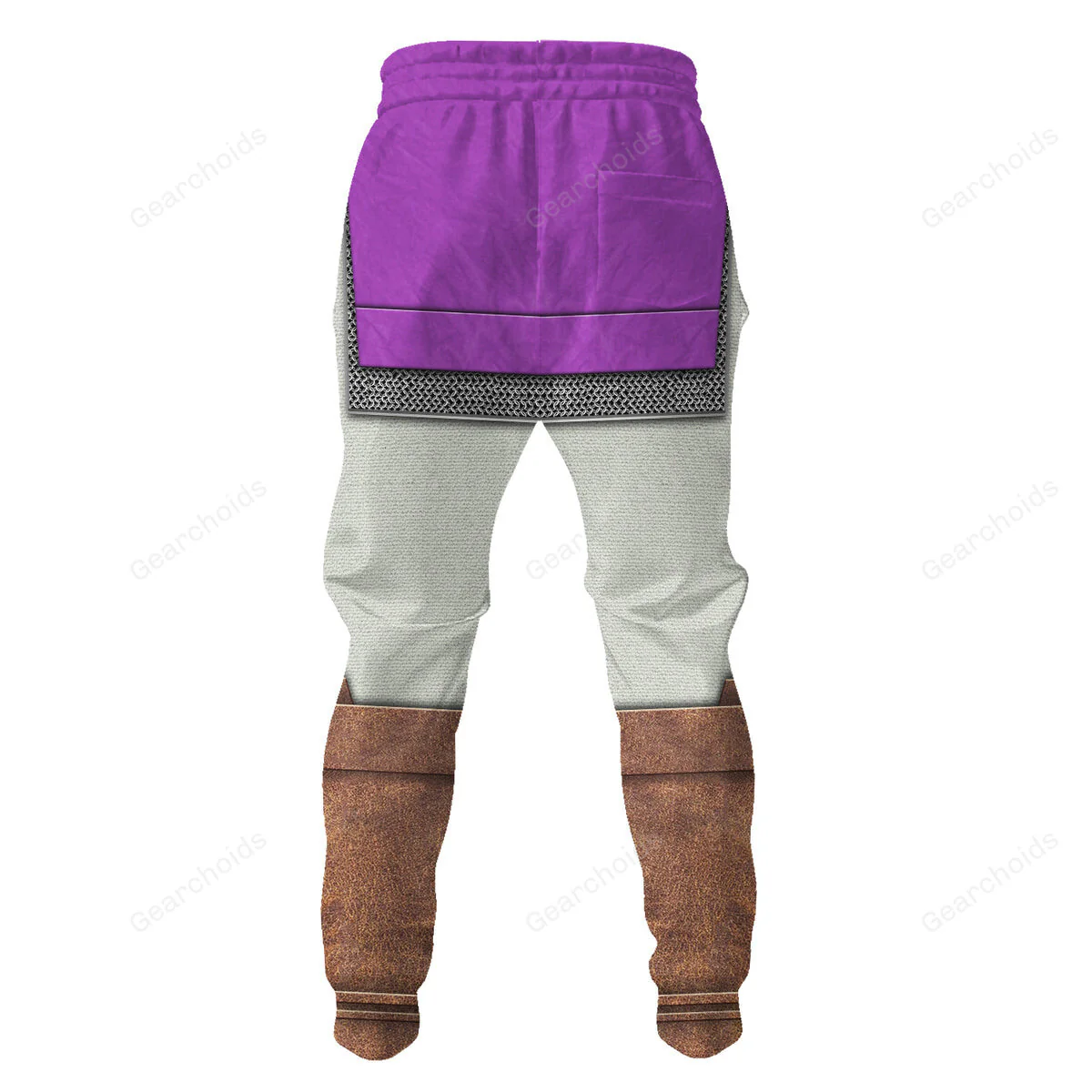 Purple Link Attire Hoodie Sweatshirt Sweatpants ZDHS48 - Image 8