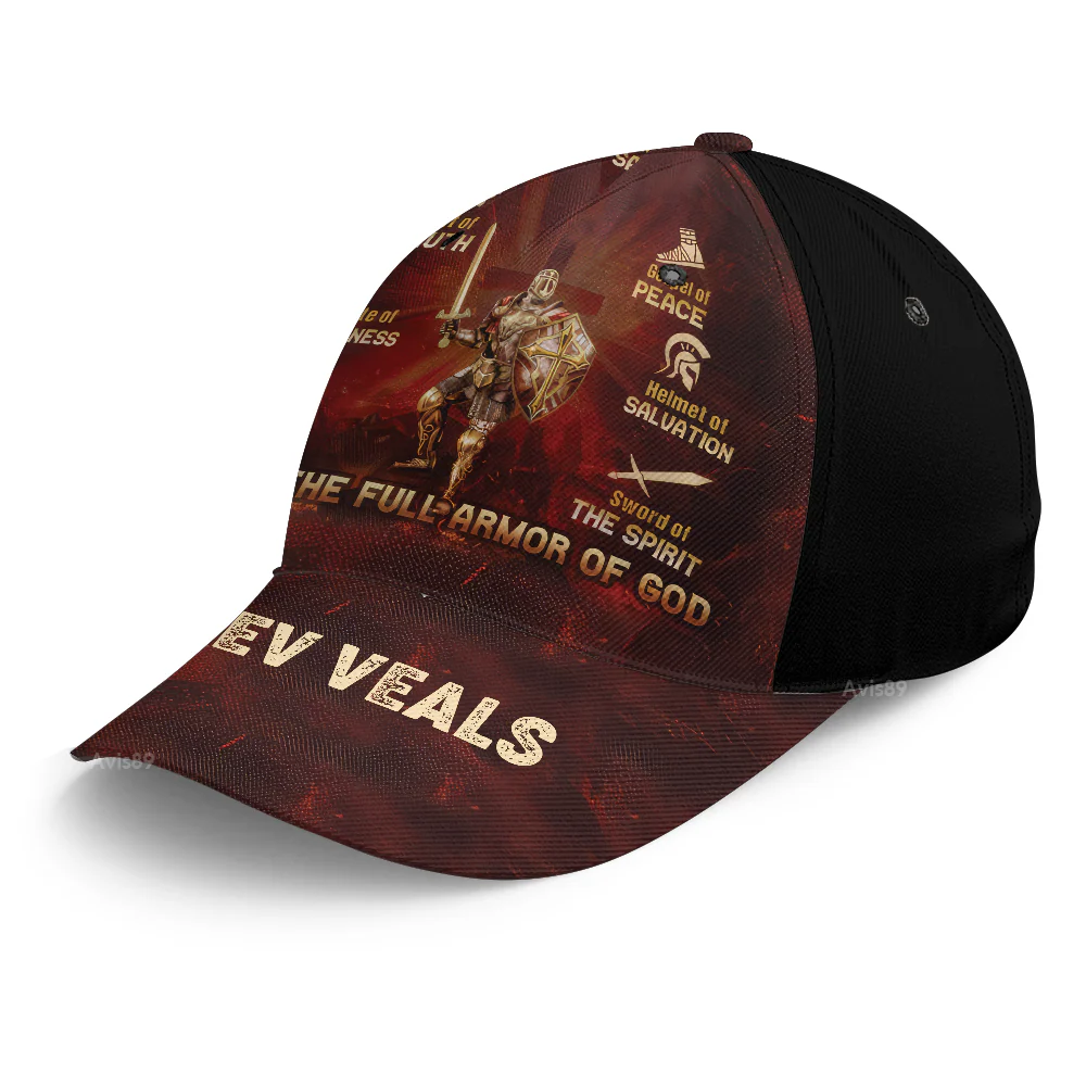 Put On The Full Armor Of God - Personalized Classic Cap - Gift for Men, Dad, Grandpa, Husband, Father's Day Gift NA94 - Image 6