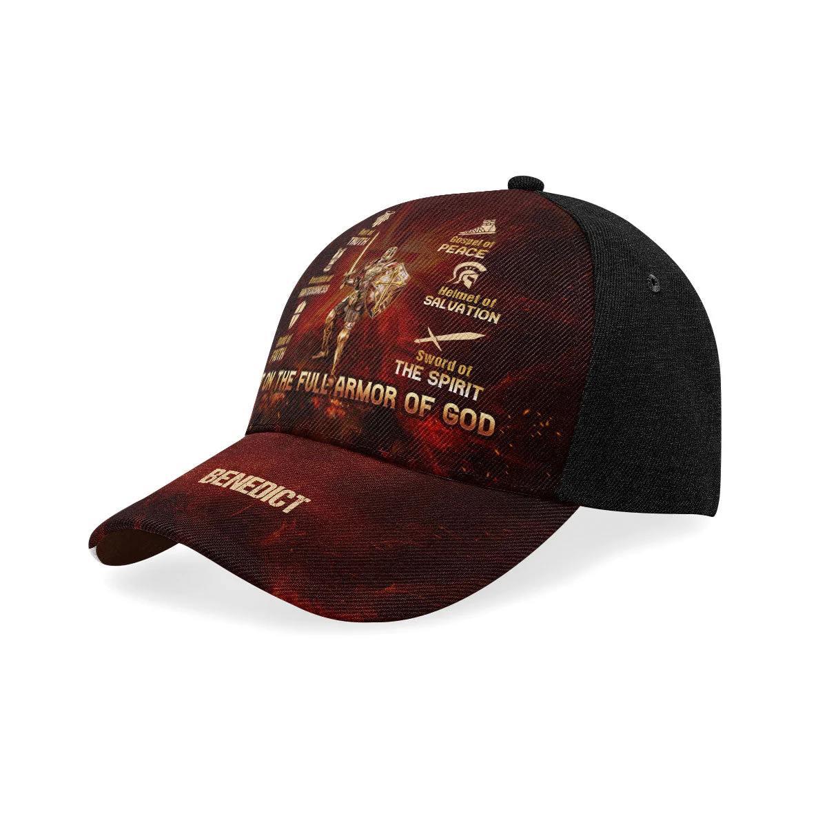 Put On The Full Armor Of God - Personalized Classic Cap - Thoughtful Gift For Christians - NH96 - Image 2