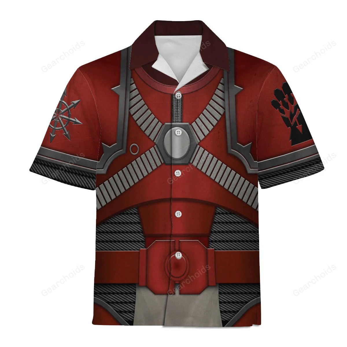 Red Corsairs Warband Colour Scheme - Costume Cosplay Hoodie Sweatshirt Sweatpants CSWRH086 - Image 11