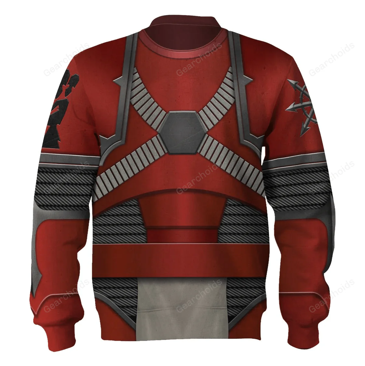 Red Corsairs Warband Colour Scheme - Costume Cosplay Hoodie Sweatshirt Sweatpants CSWRH086 - Image 6