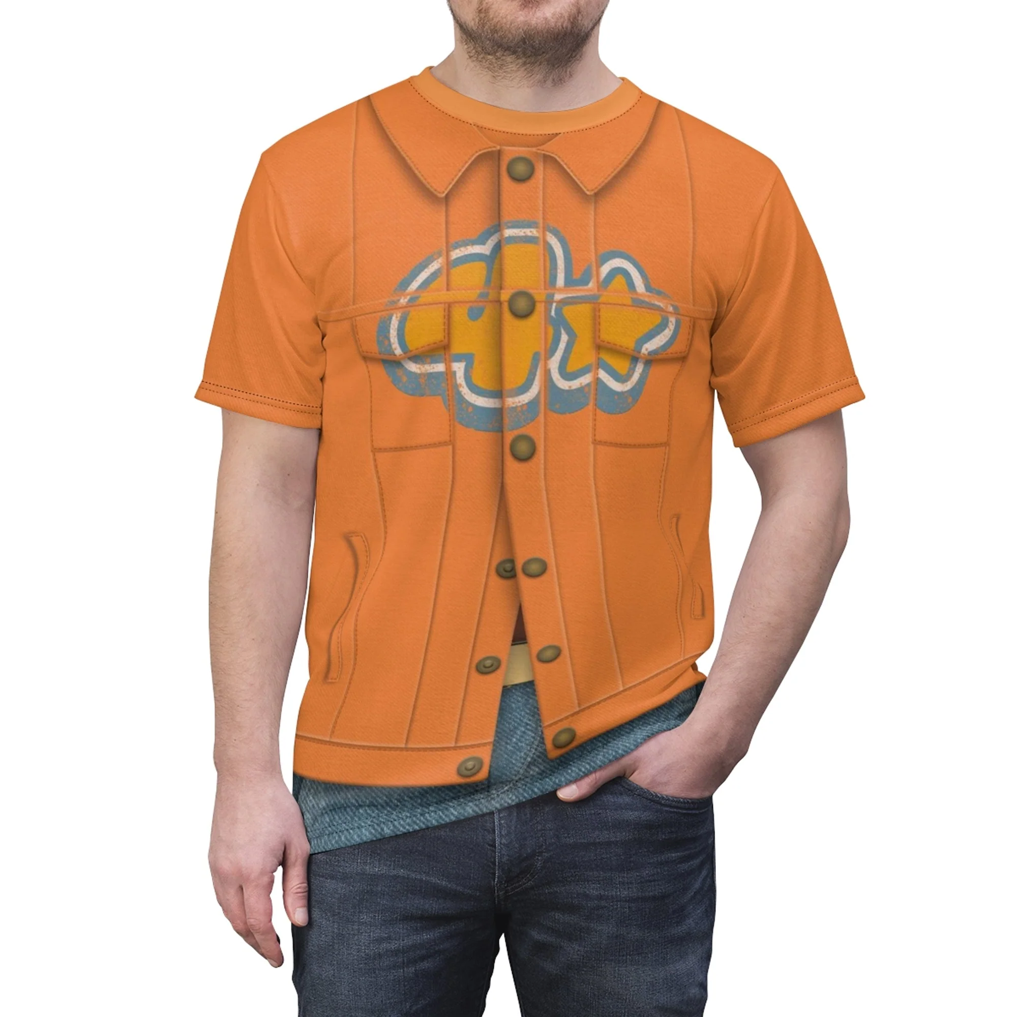 Robaire Turning Red Costume T-Shirt For Men