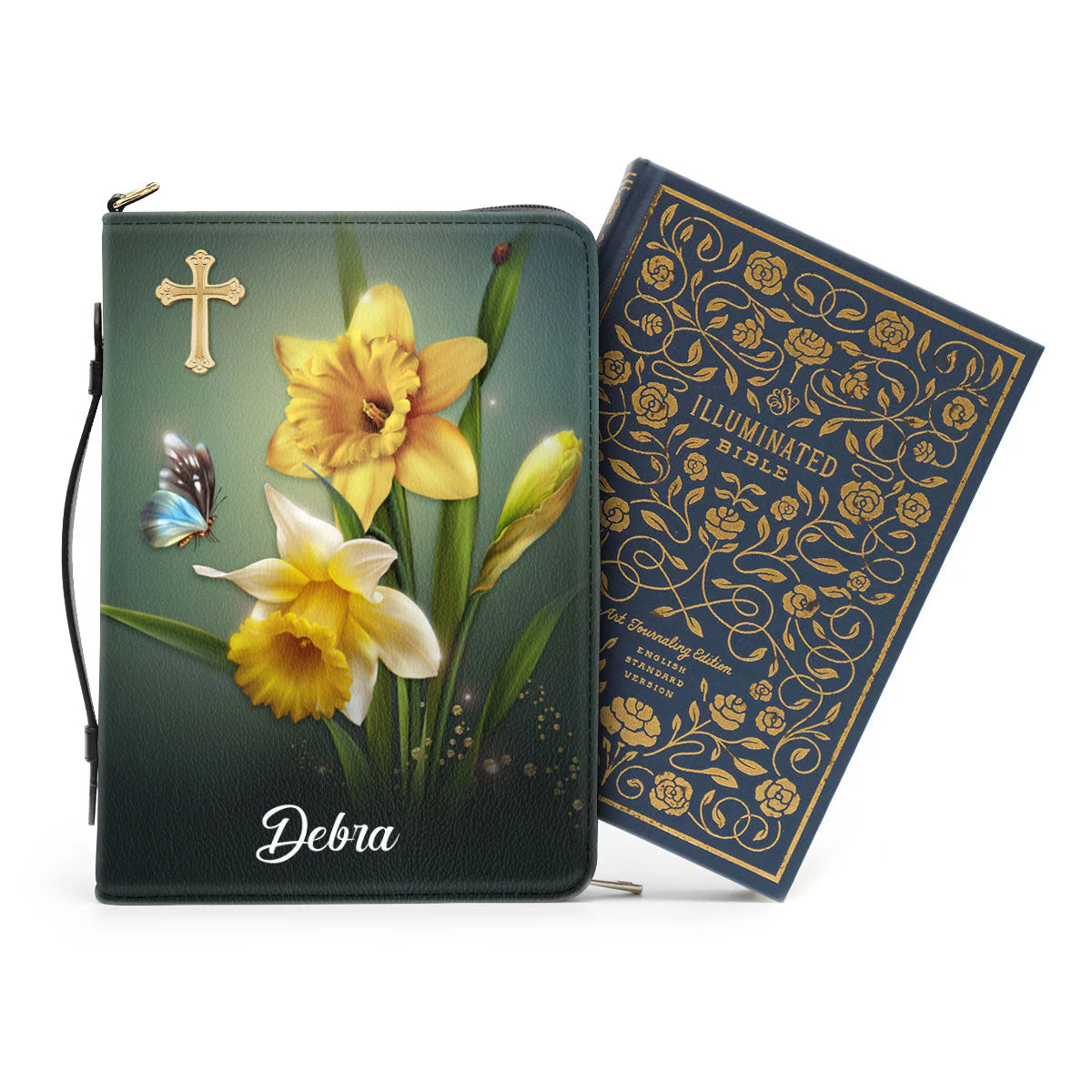 Romans 828 And We Know That In All Things Gods Works - Beautiful Personalized Bible Covers - AT4082444 - Image 3