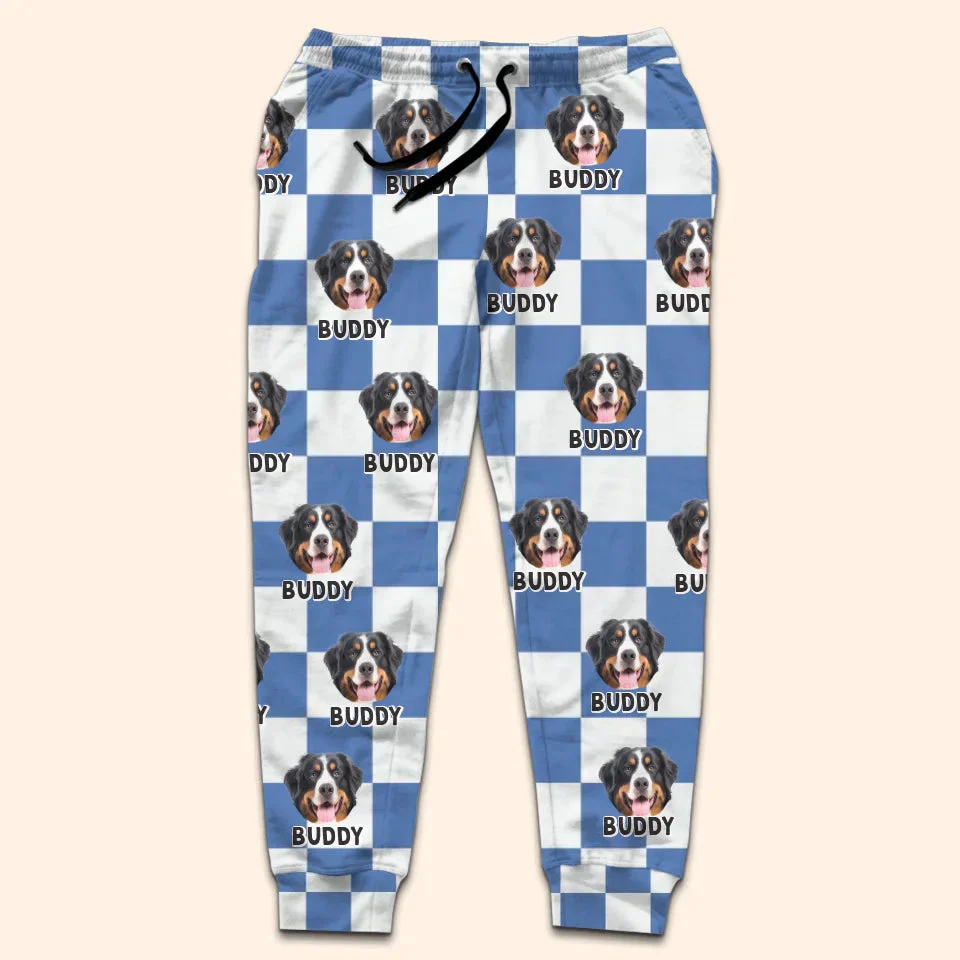 Santa Paws Is Coming To Town - Personalized Pajama Pants - Gift For Pet Lovers - NA94 - Image 2