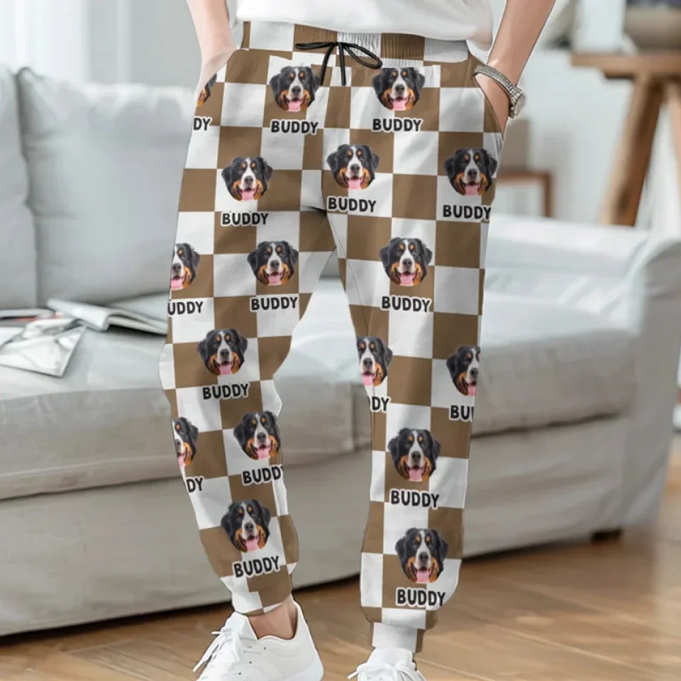 Santa Paws Is Coming To Town - Personalized Pajama Pants - Gift For Pet Lovers - NA94 - Image 3
