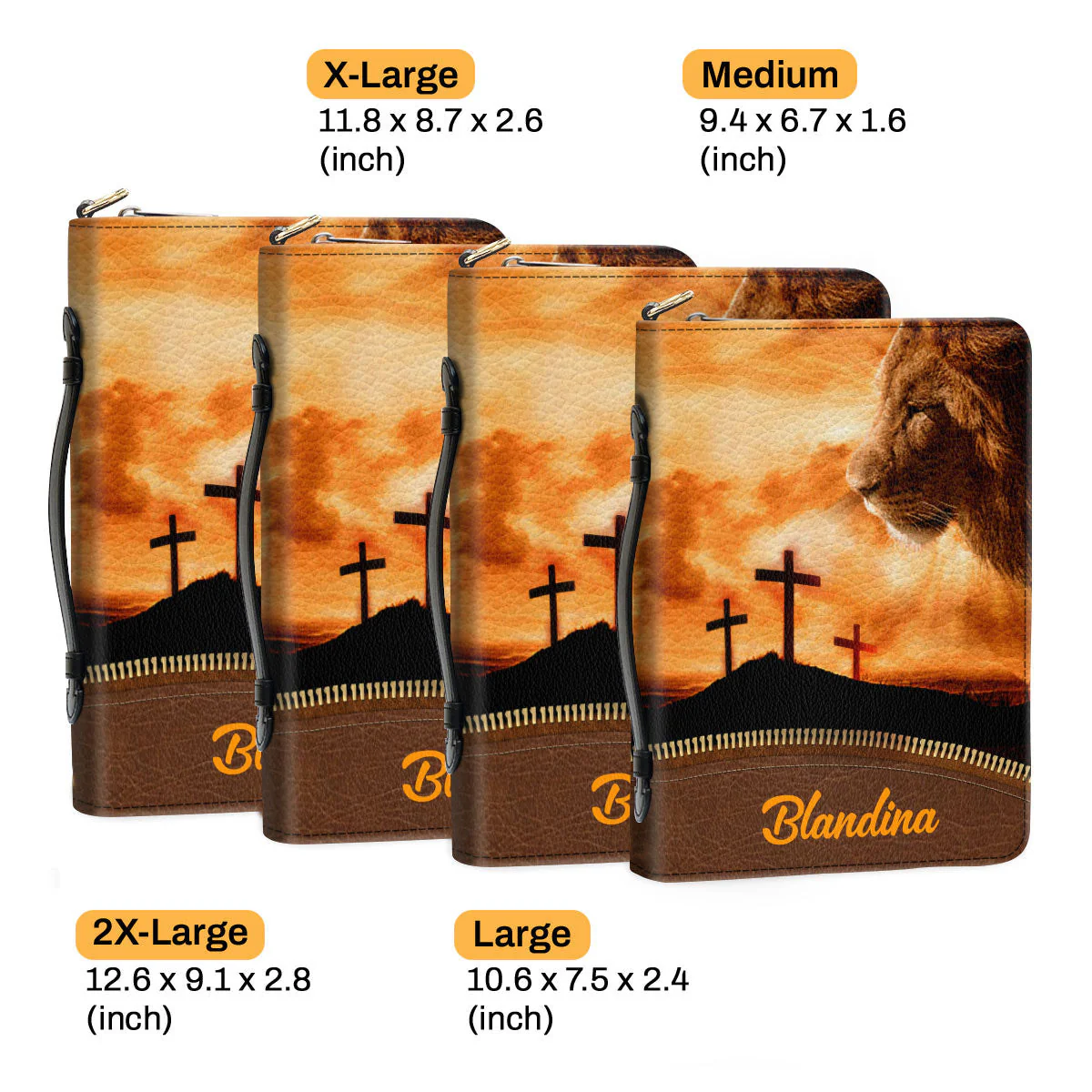 Seek First The Kingdom Of God And His Righteousness - Unique Personalized Bible Covers - AT4081455 - Image 6