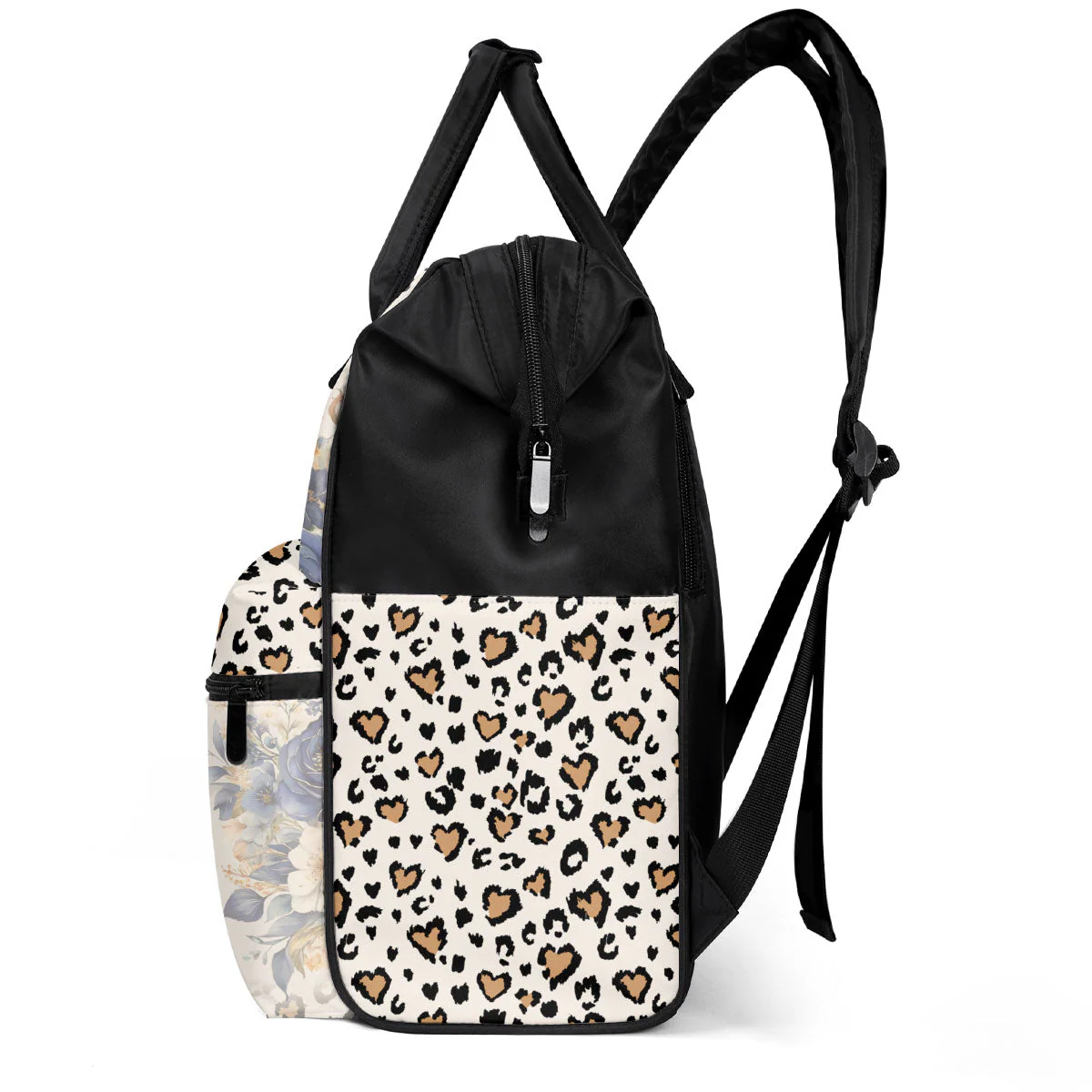 She Who Kneels Before God - Personalized Duckbilled Backpack - Christian Gift For Black Women HH01 - Image 2