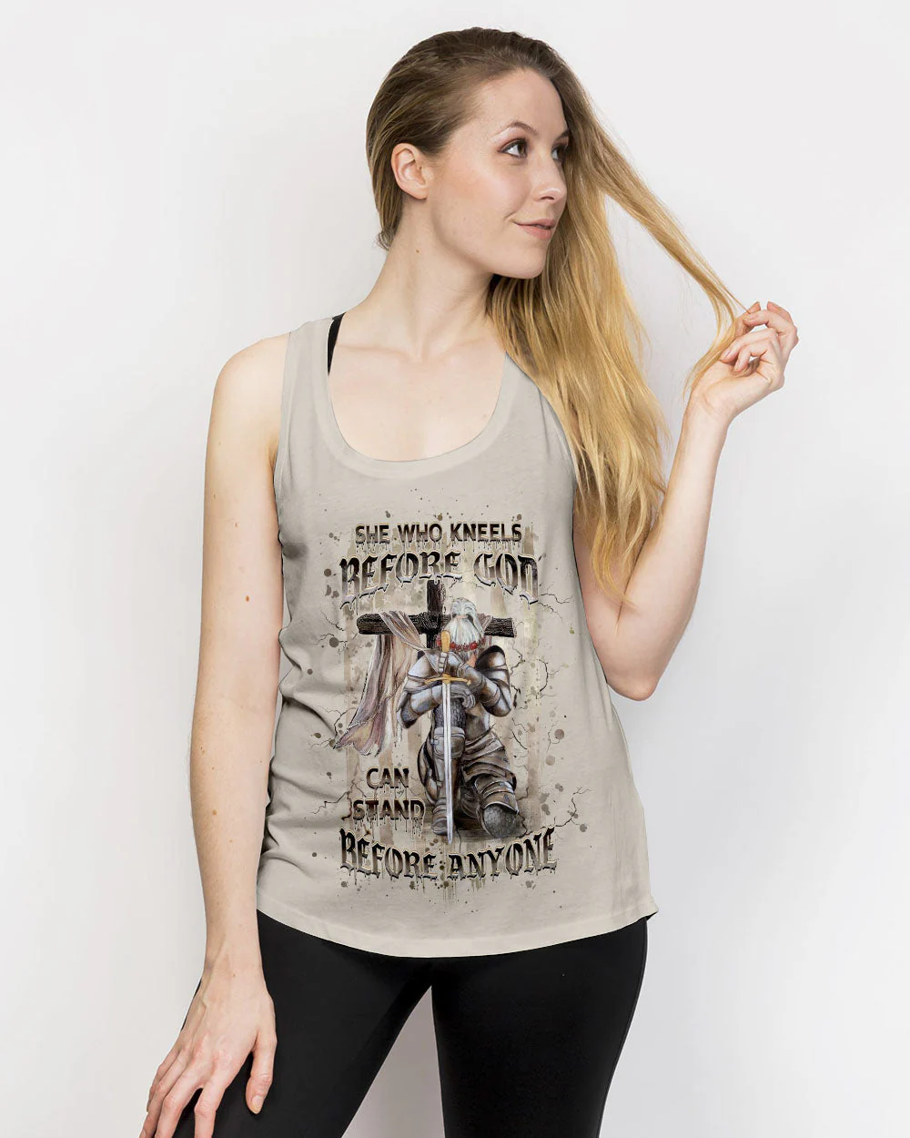 She Who Kneels Before God Women's All Over Print Shirt - Yhhg1709242 - Image 11