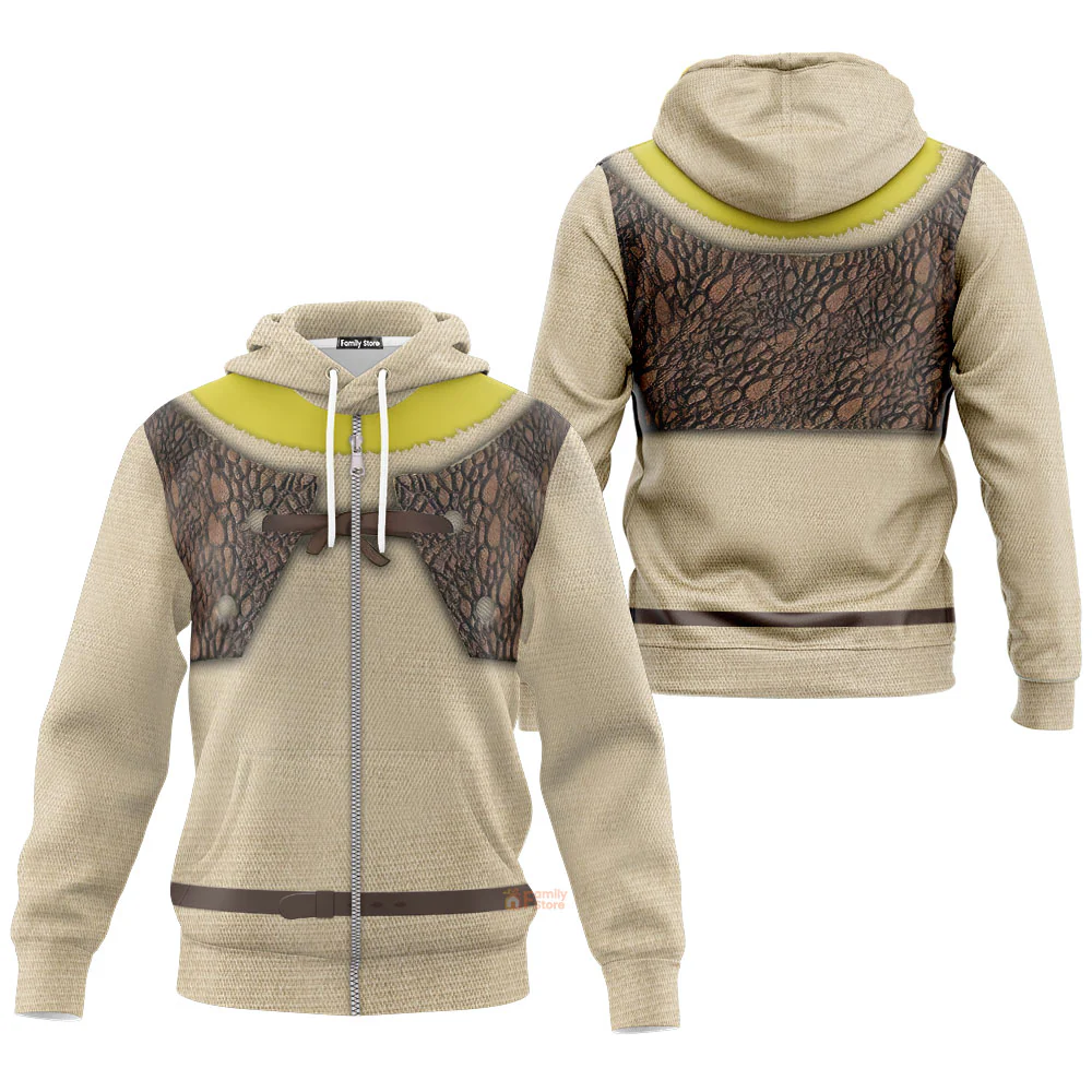 Shrek Costume Cosplay Hoodie For Men - Image 2